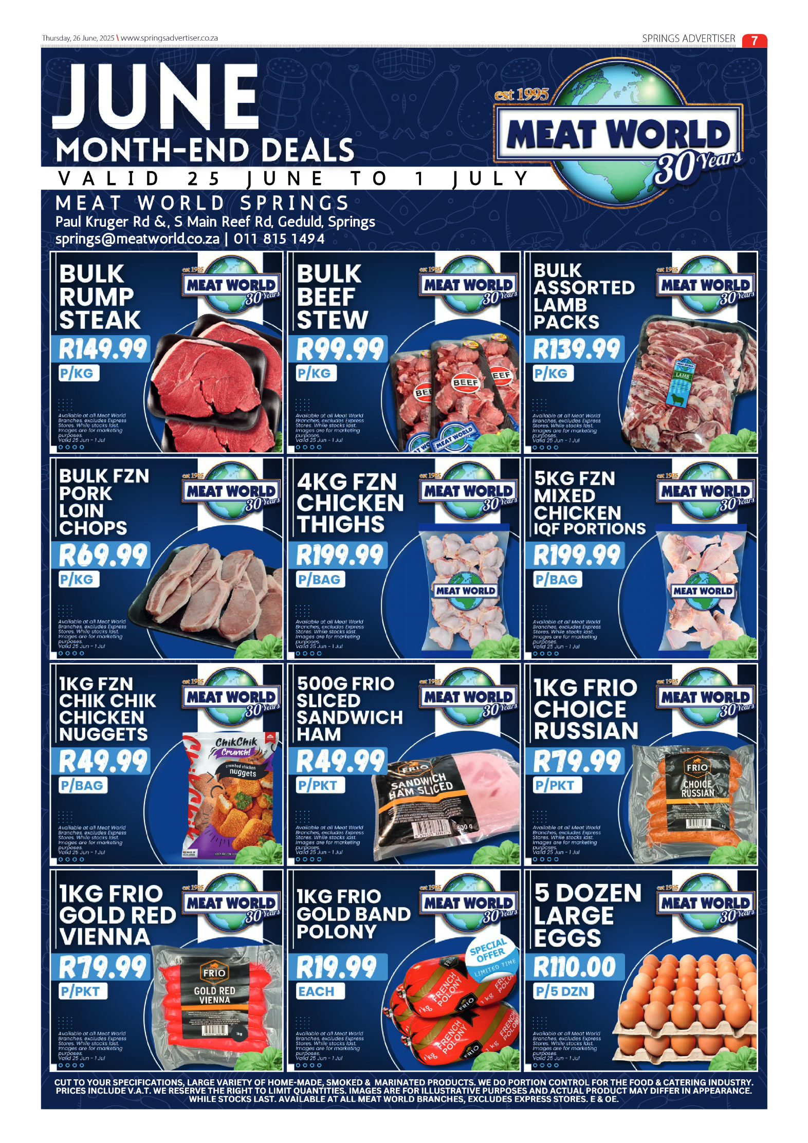 Springs Advertiser 26 June 2025 page 7
