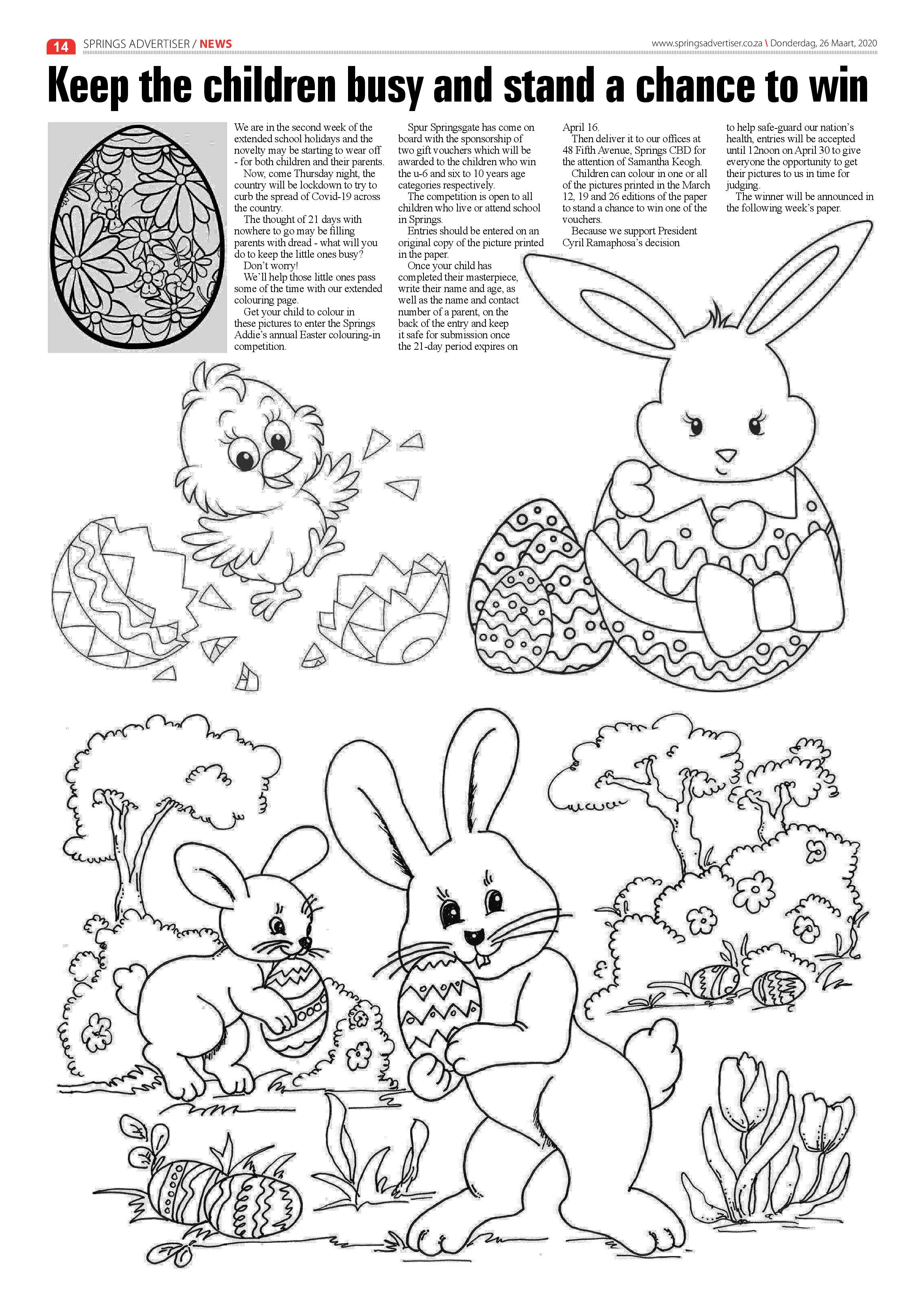 Springs Advertiser 26 March 2020 page 14