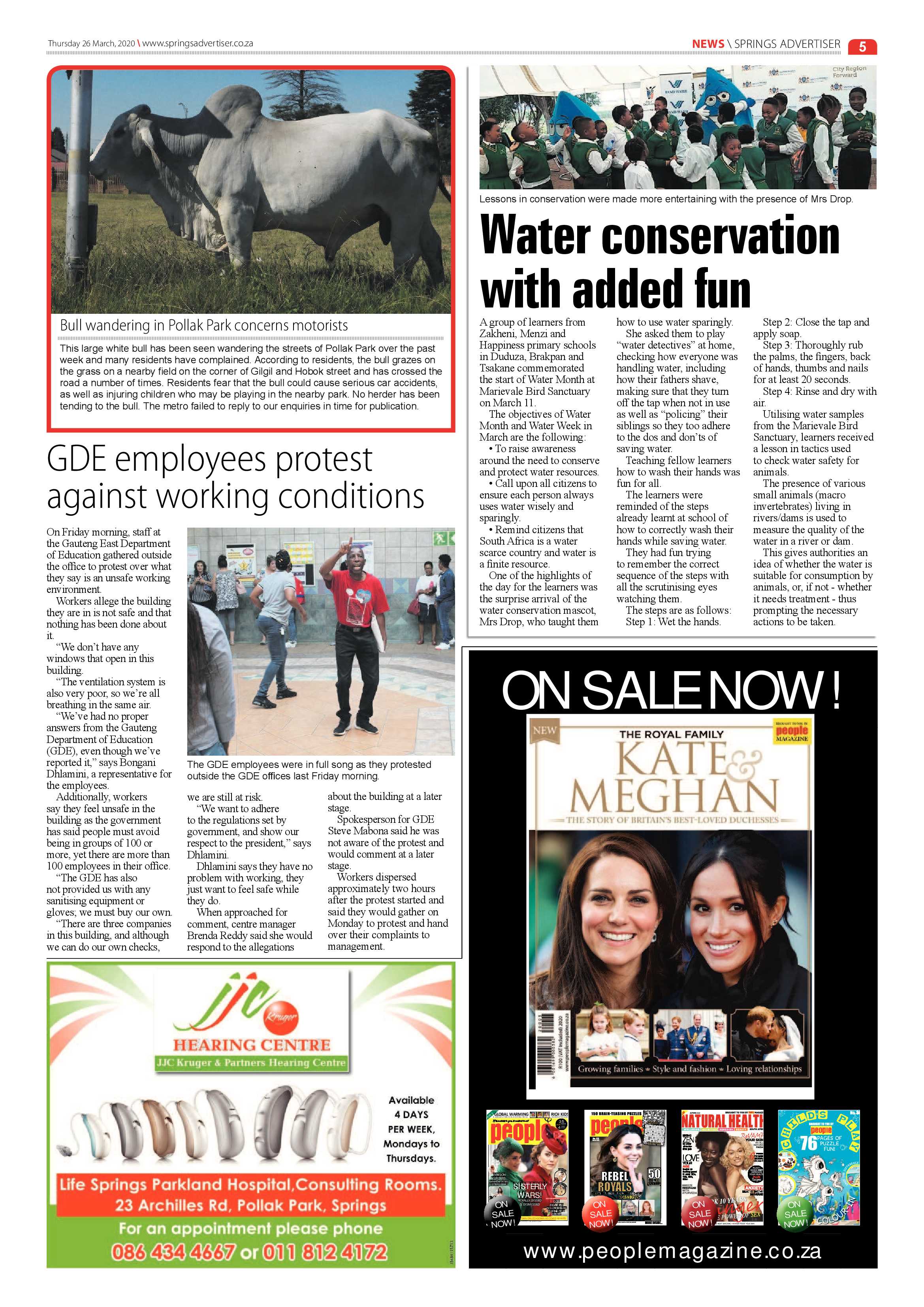 Springs Advertiser 26 March 2020 page 5