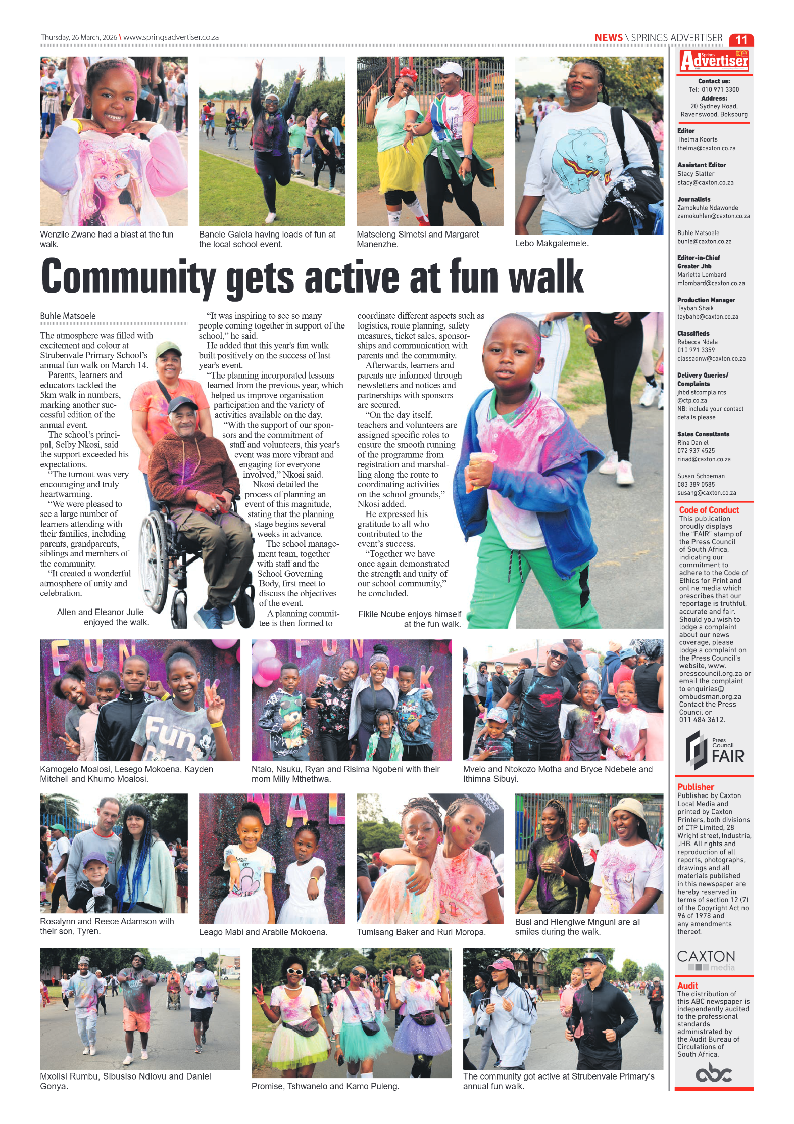 Springs Advertiser 26 March 2026 page 11