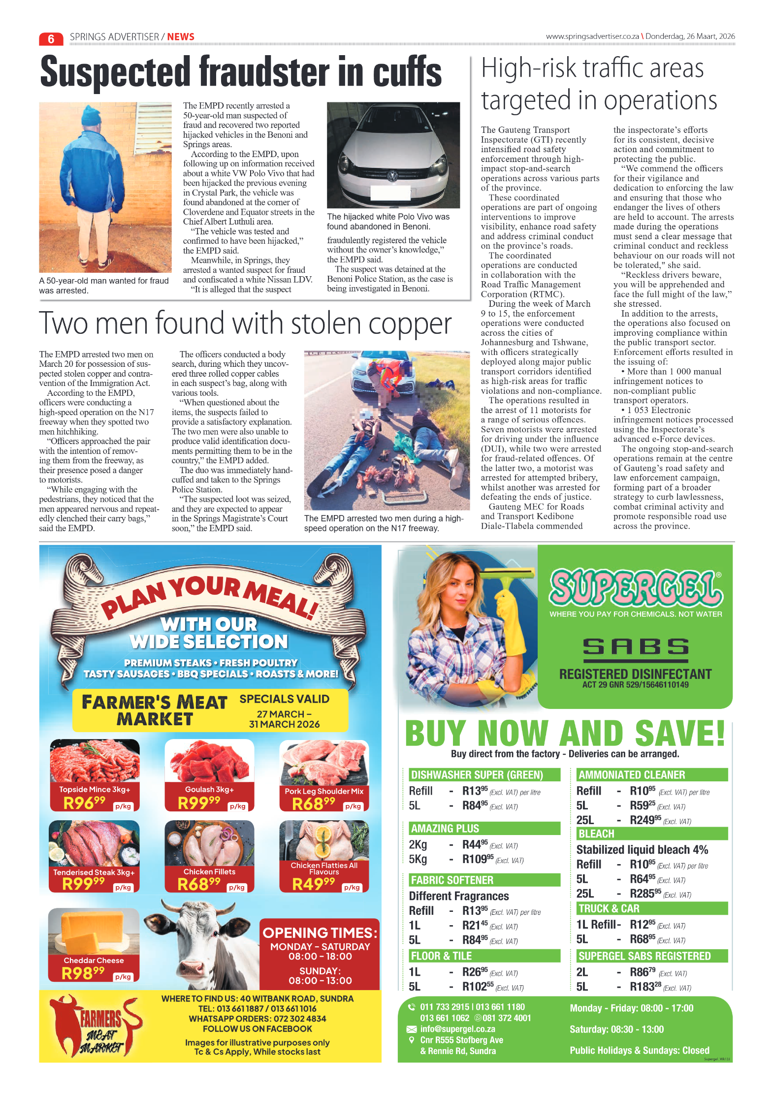 Springs Advertiser 26 March 2026 page 6