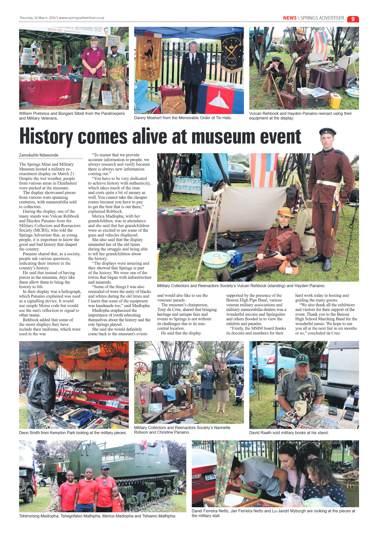 Springs Advertiser 26 March 2026 page 9