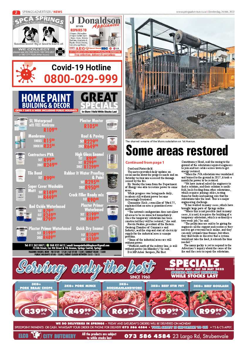 Springs Advertiser 26 May 2022 page 4