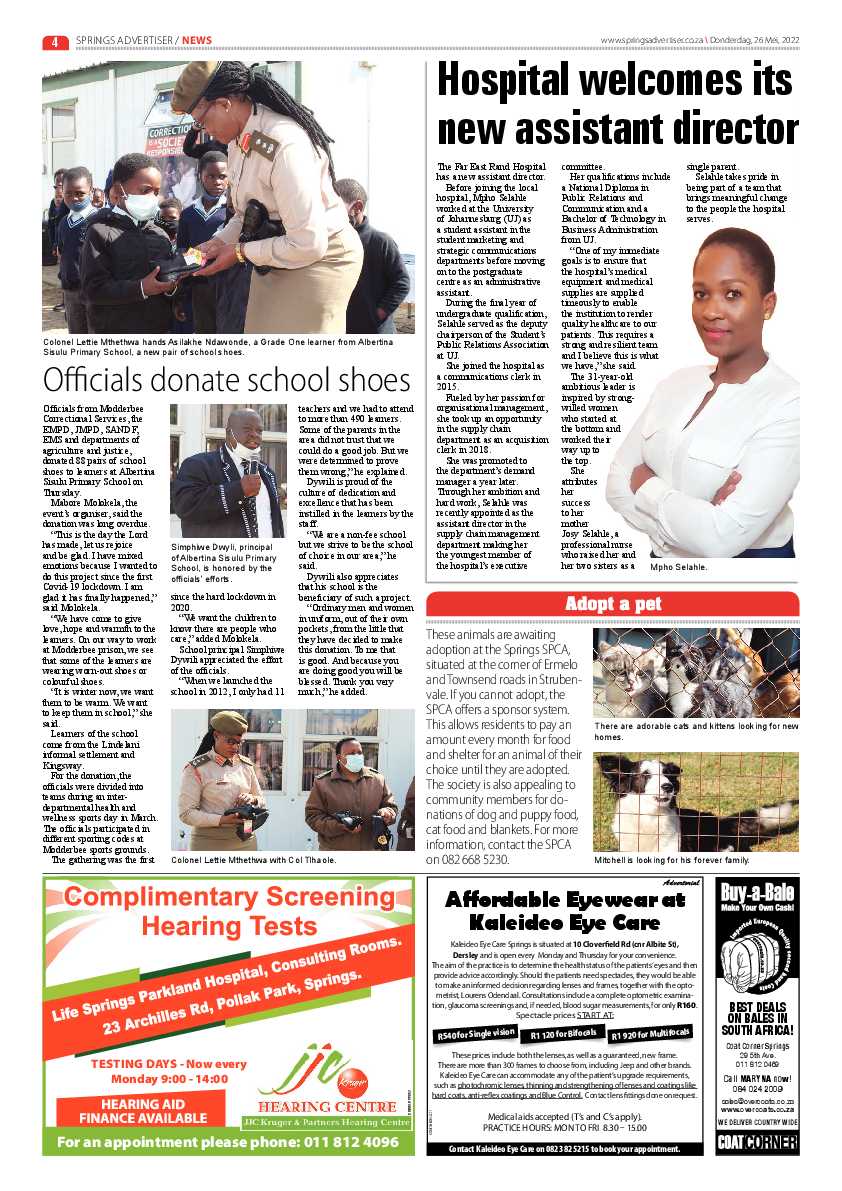 Springs Advertiser 26 May 2022 page 6