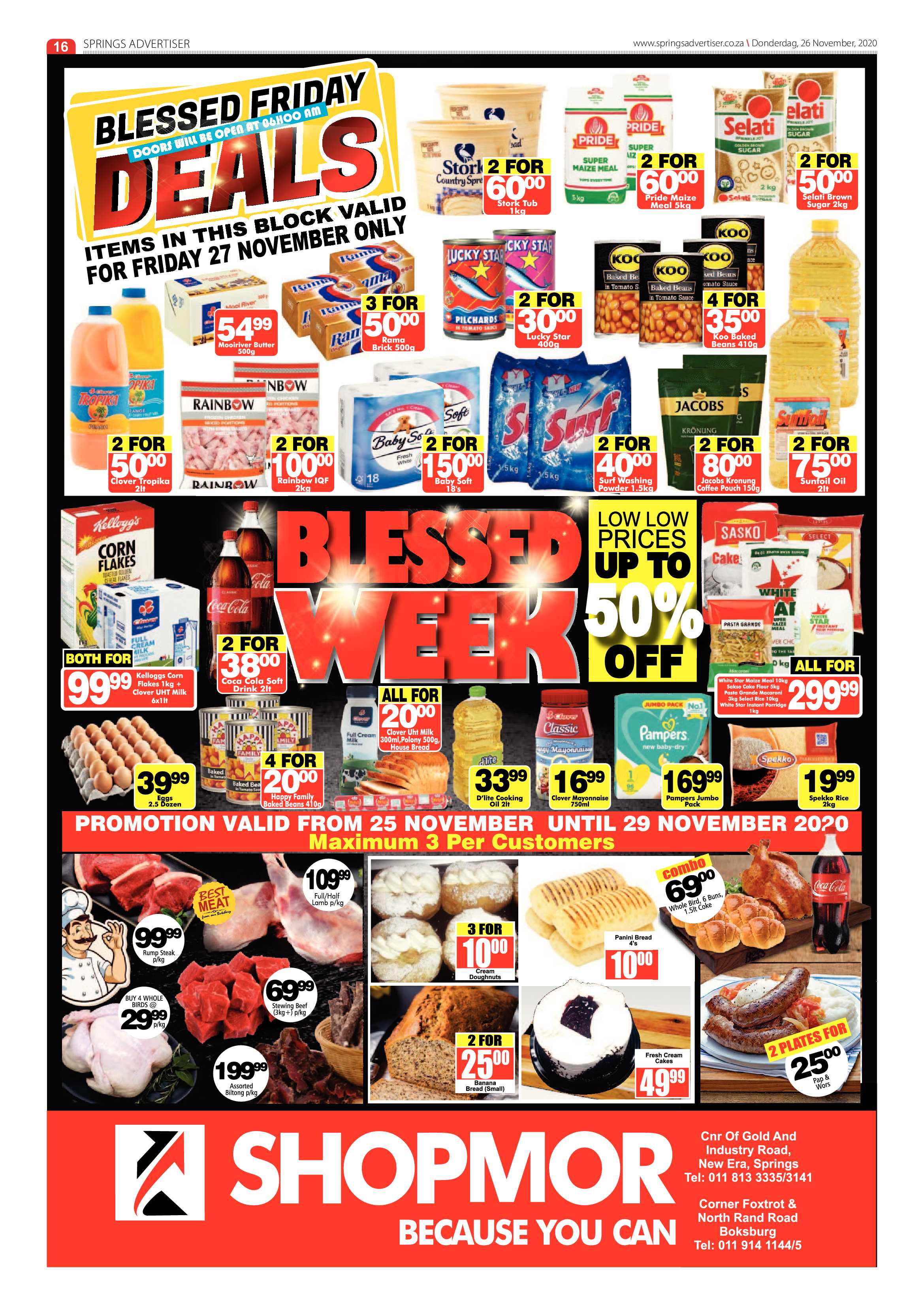 Springs Advertiser 26 November  2020 page 16