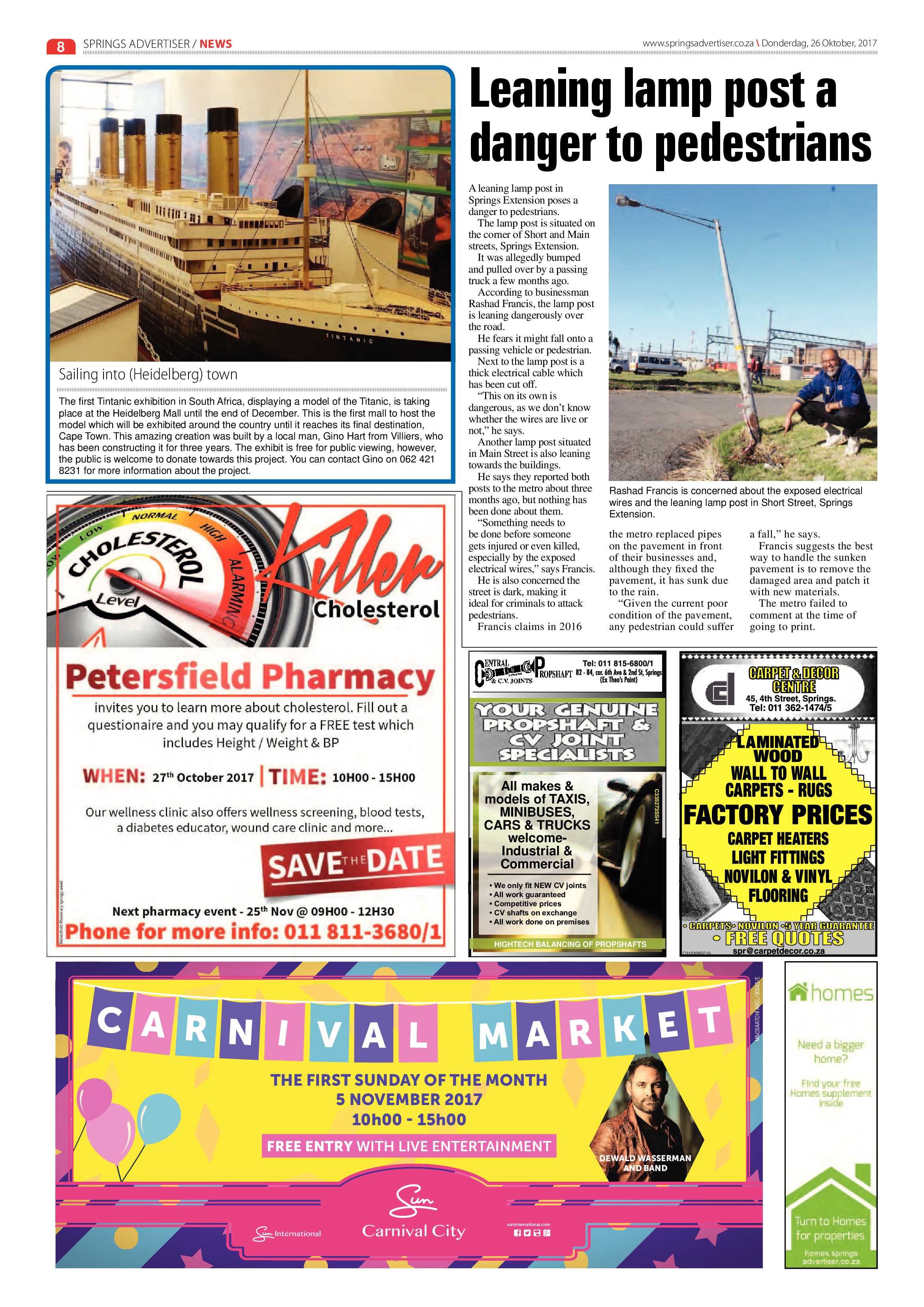 Springs Advertiser 26 October 2017 page 10