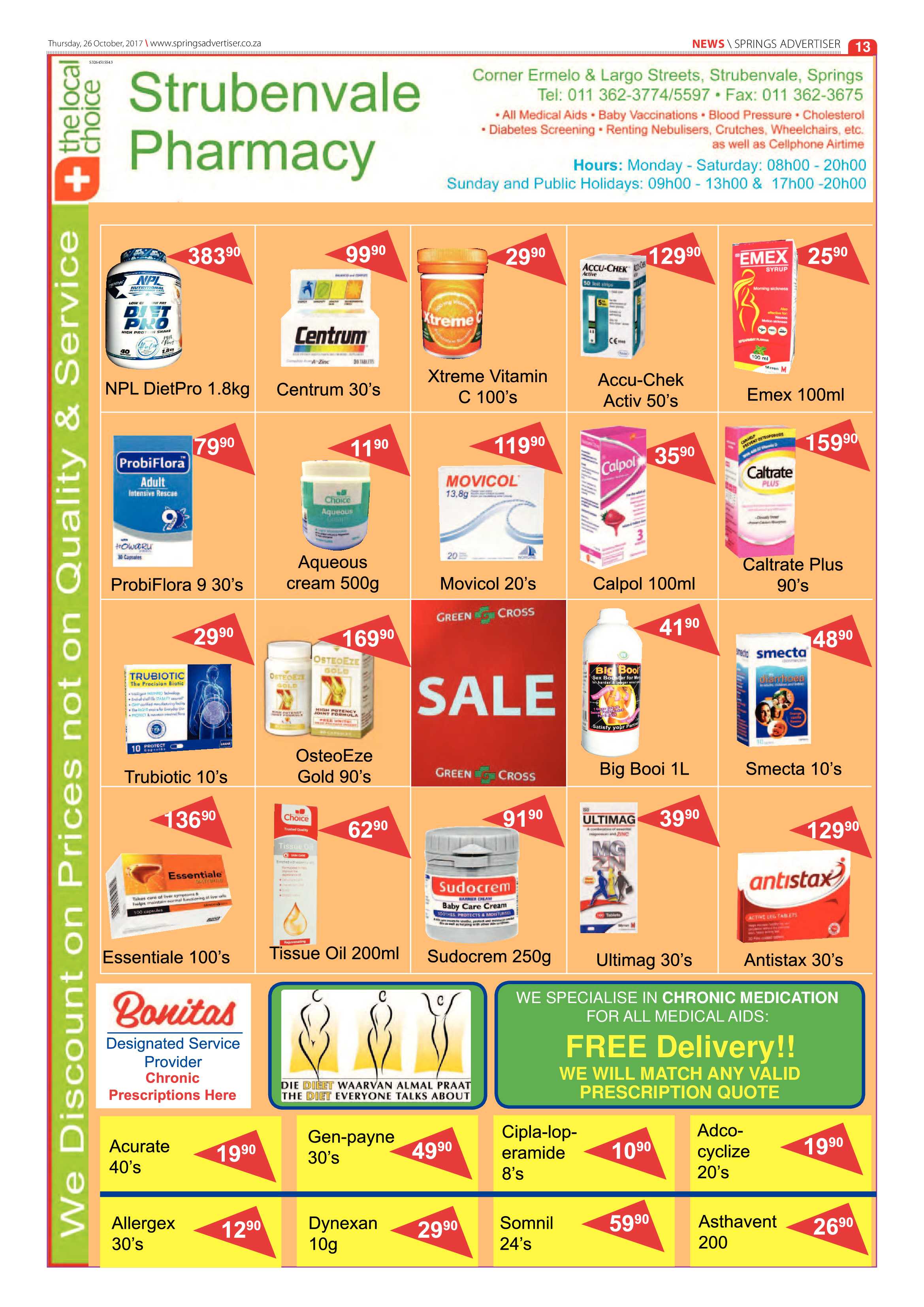 Springs Advertiser 26 October 2017 page 15