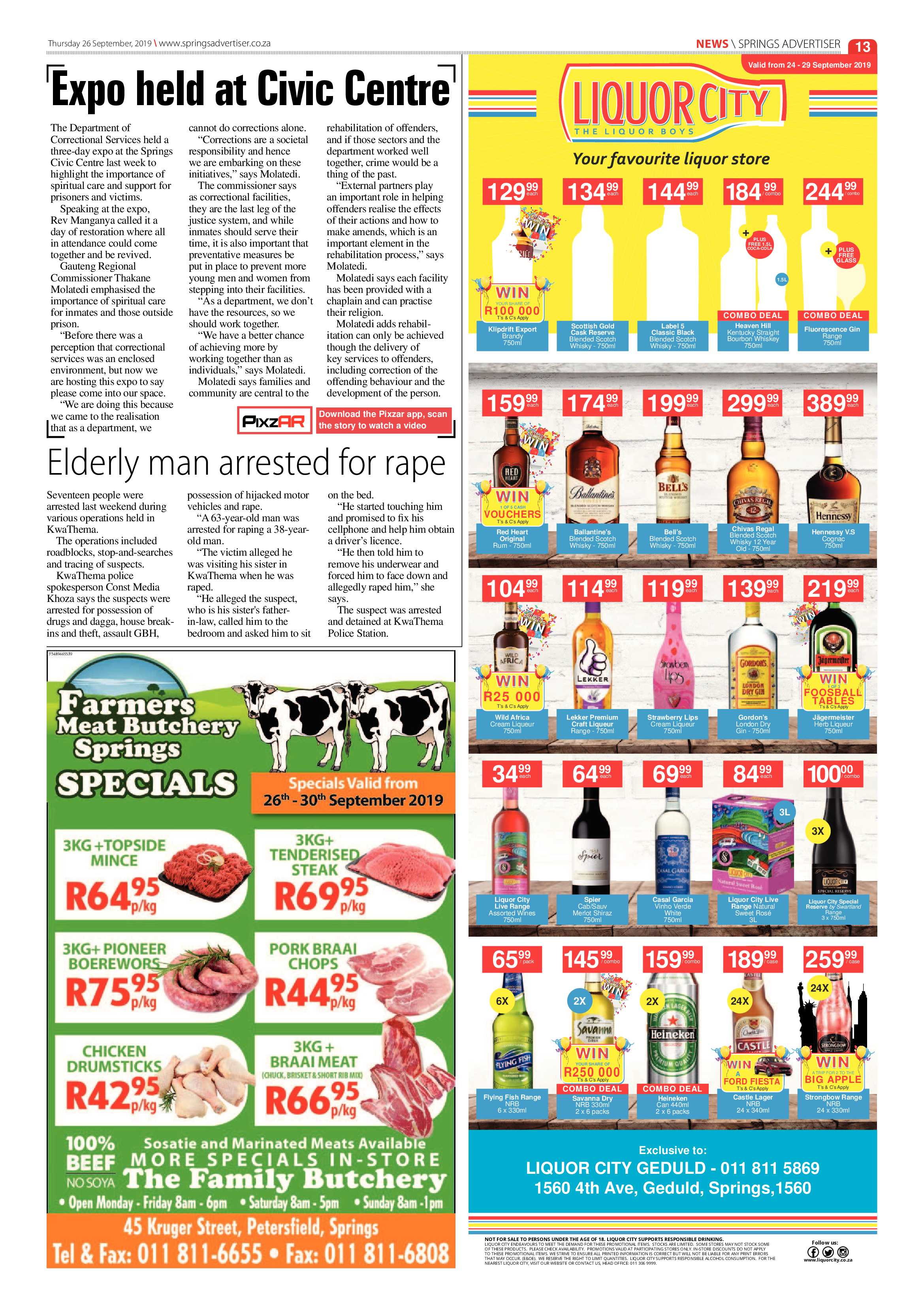 Springs Advertiser 26 September 2019 page 13