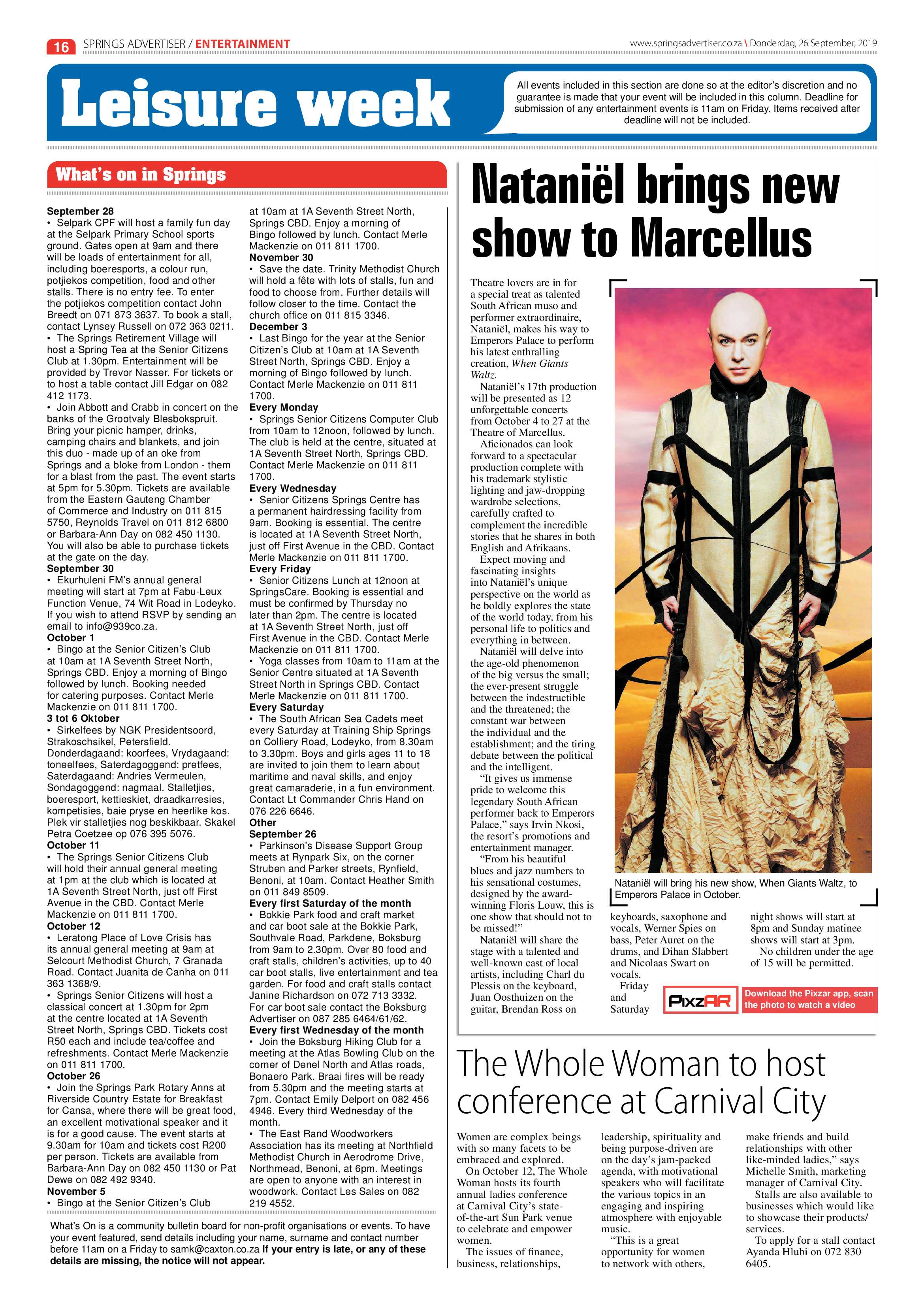 Springs Advertiser 26 September 2019 page 16