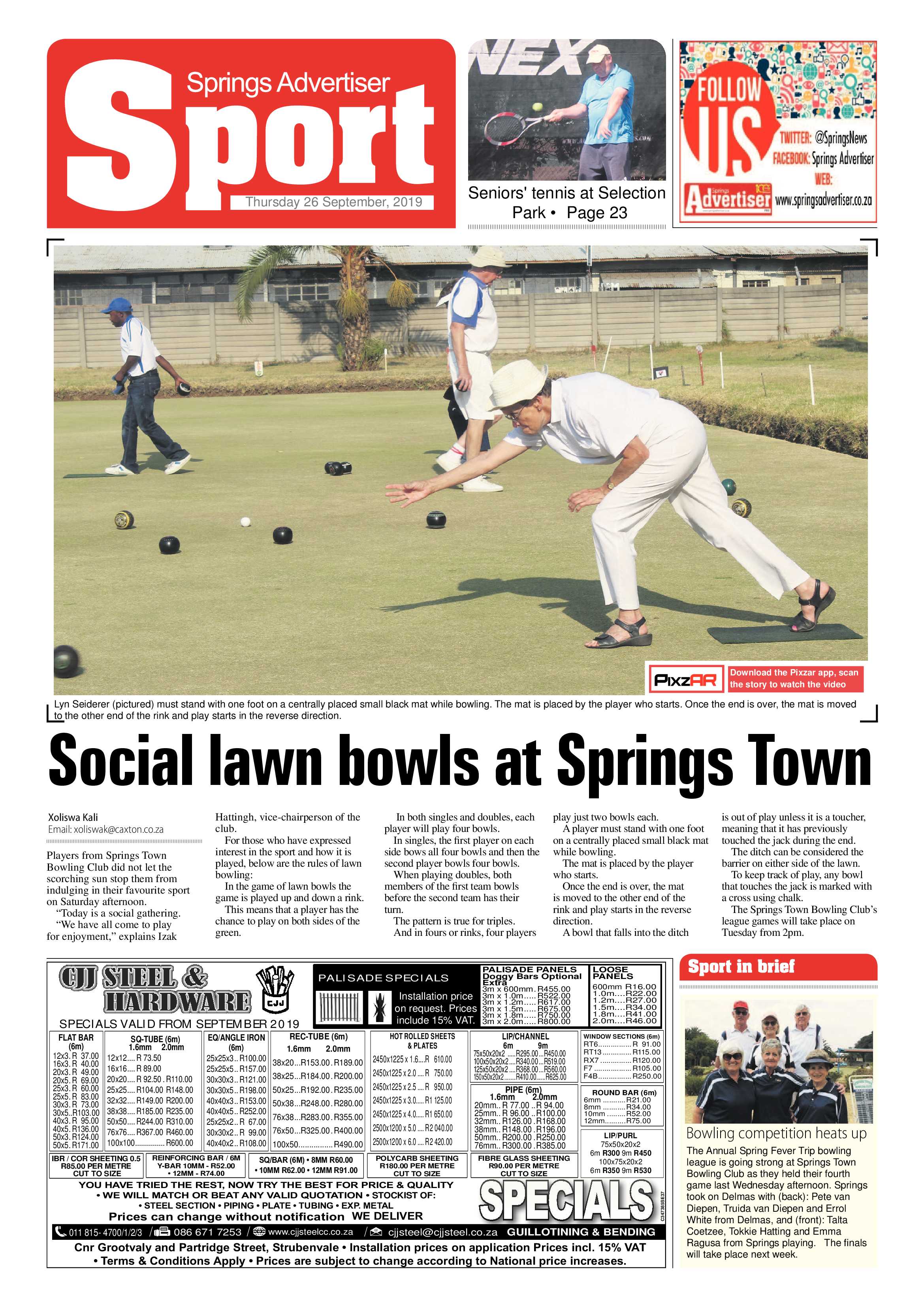 Springs Advertiser 26 September 2019 page 24