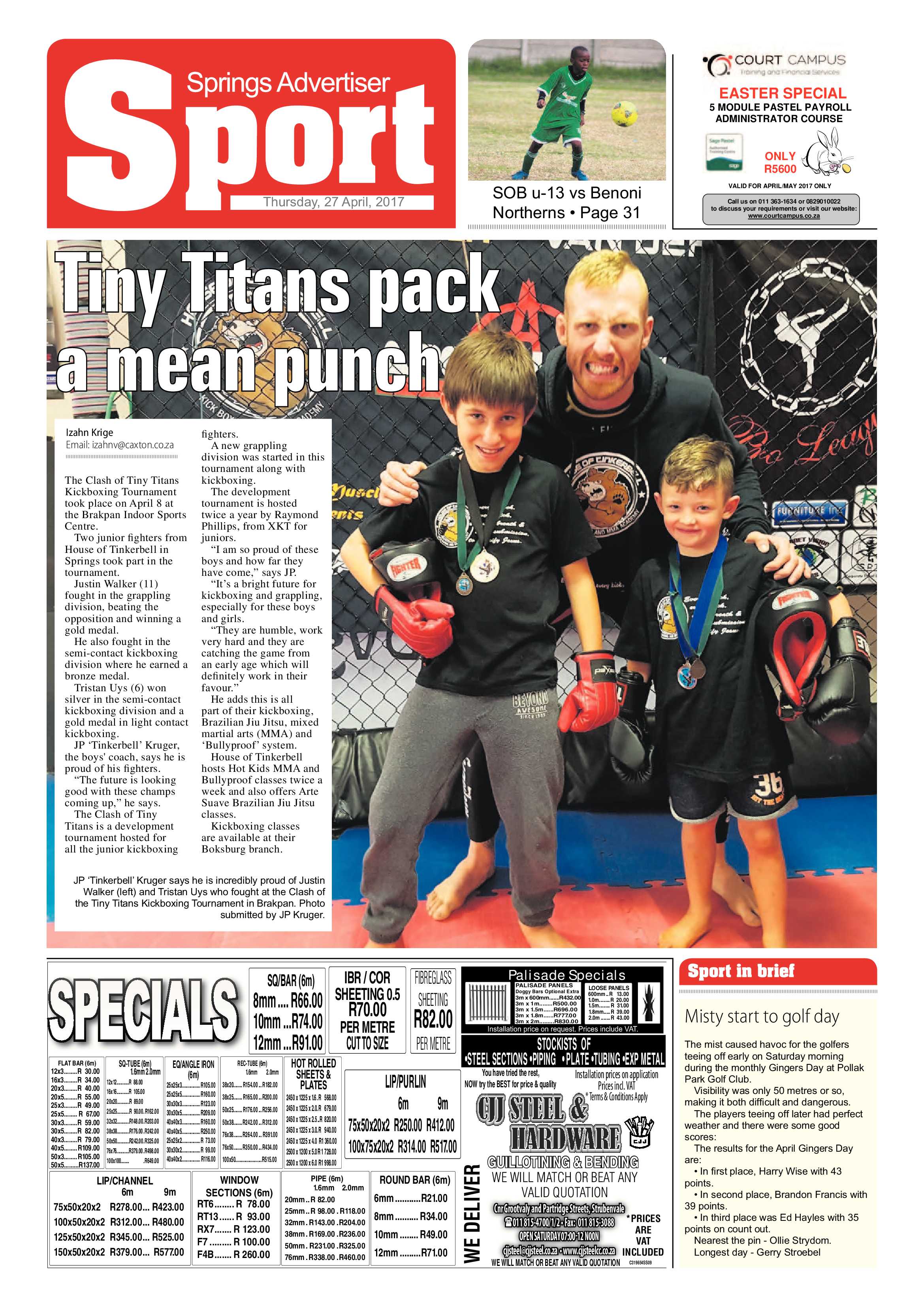 Springs Advertiser 27 April 2017 page 32