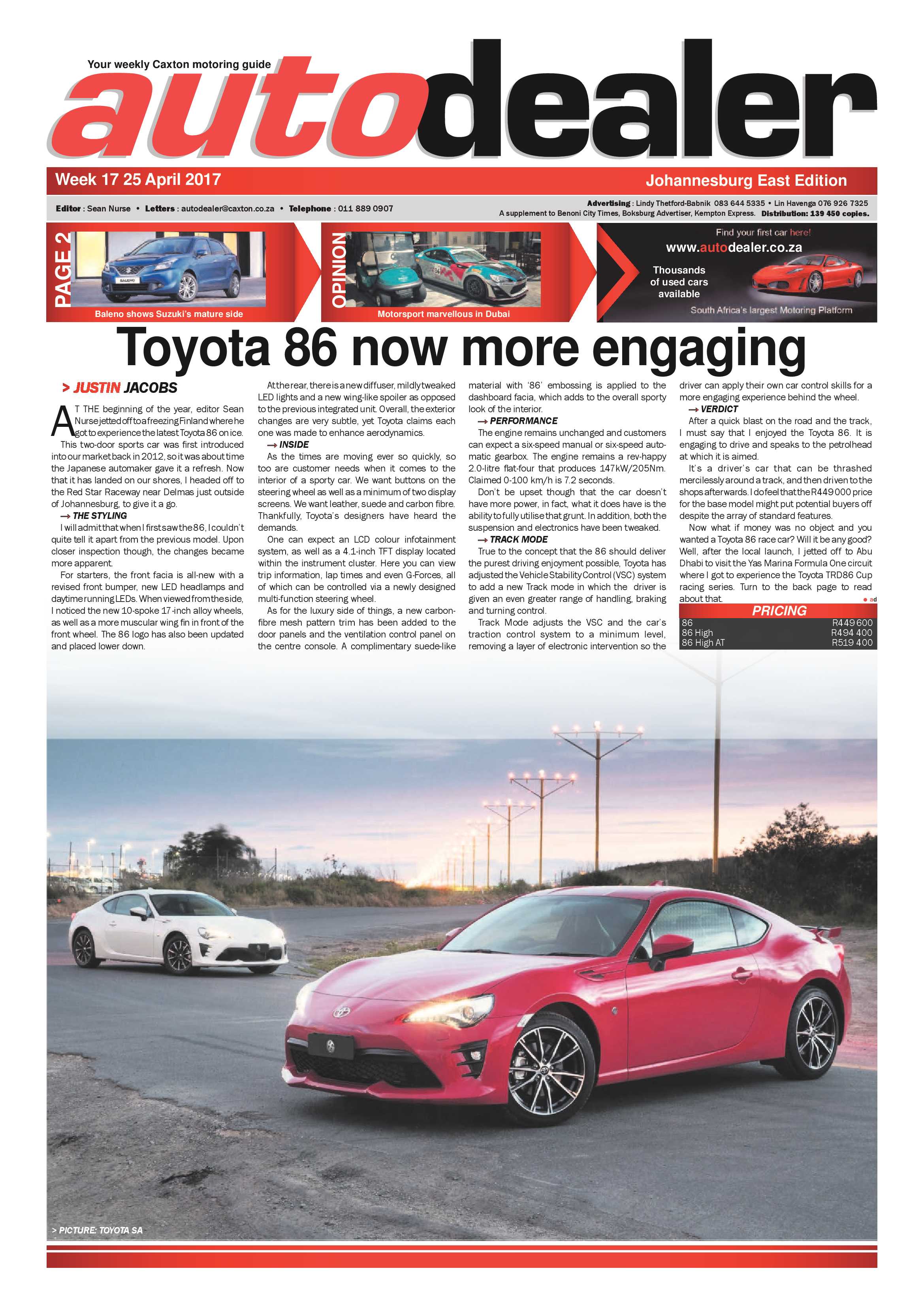 Springs Advertiser 27 April 2017 page 37
