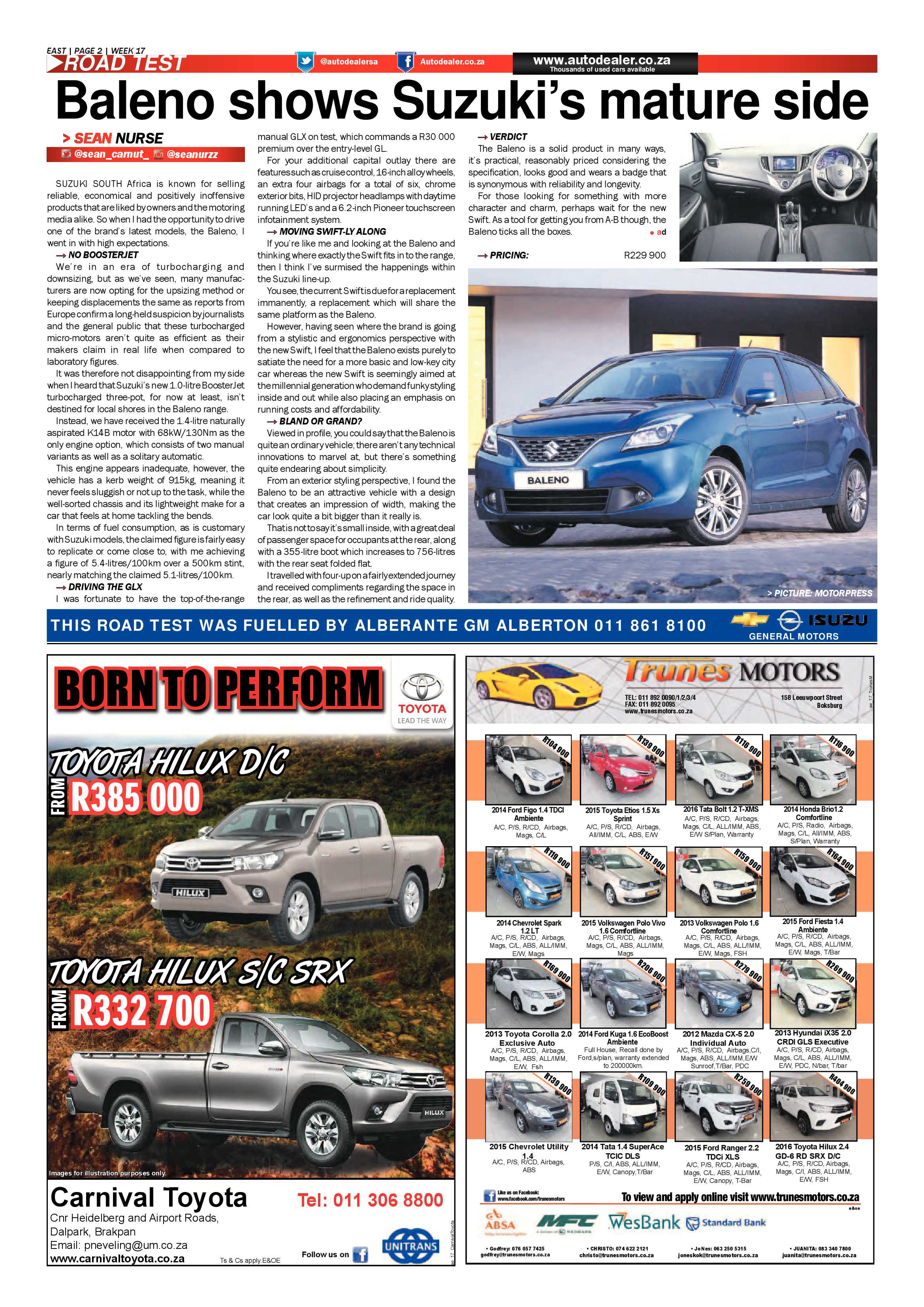 Springs Advertiser 27 April 2017 page 38