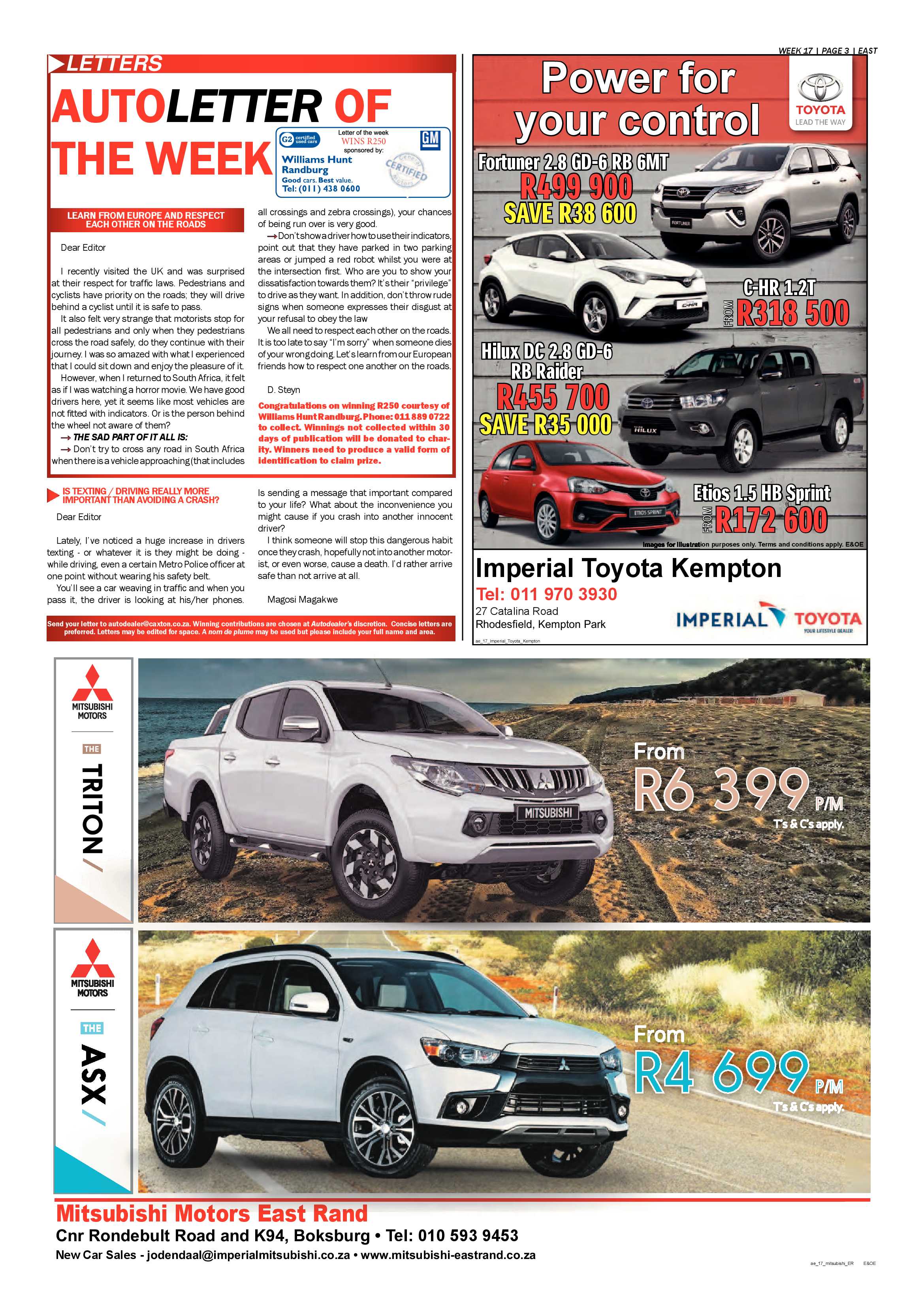 Springs Advertiser 27 April 2017 page 39