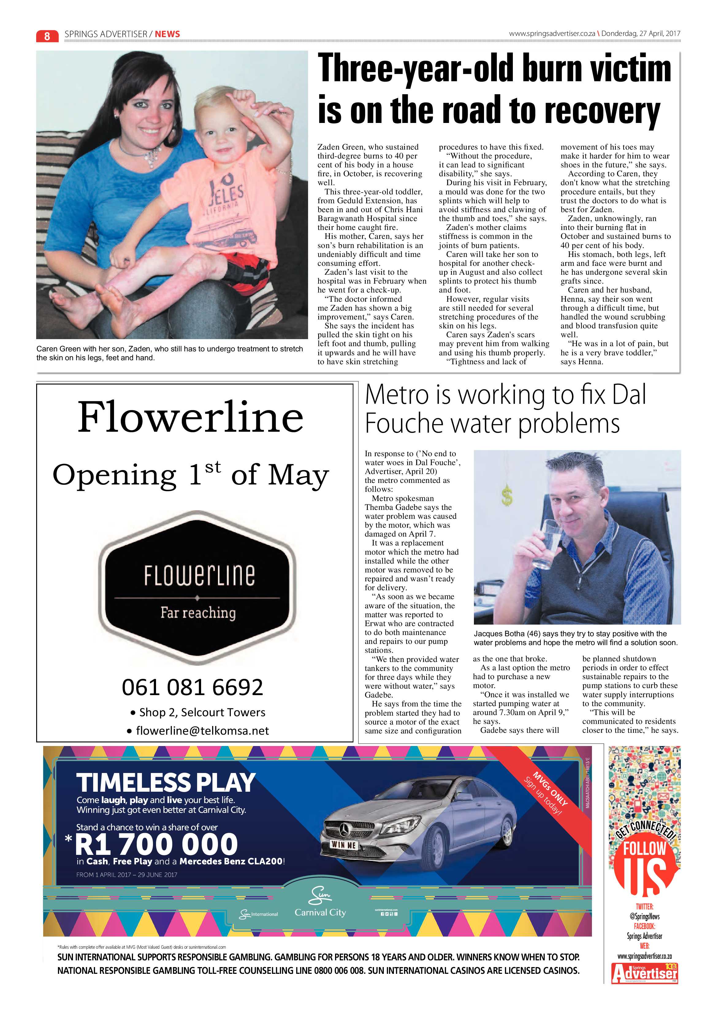 Springs Advertiser 27 April 2017 page 8