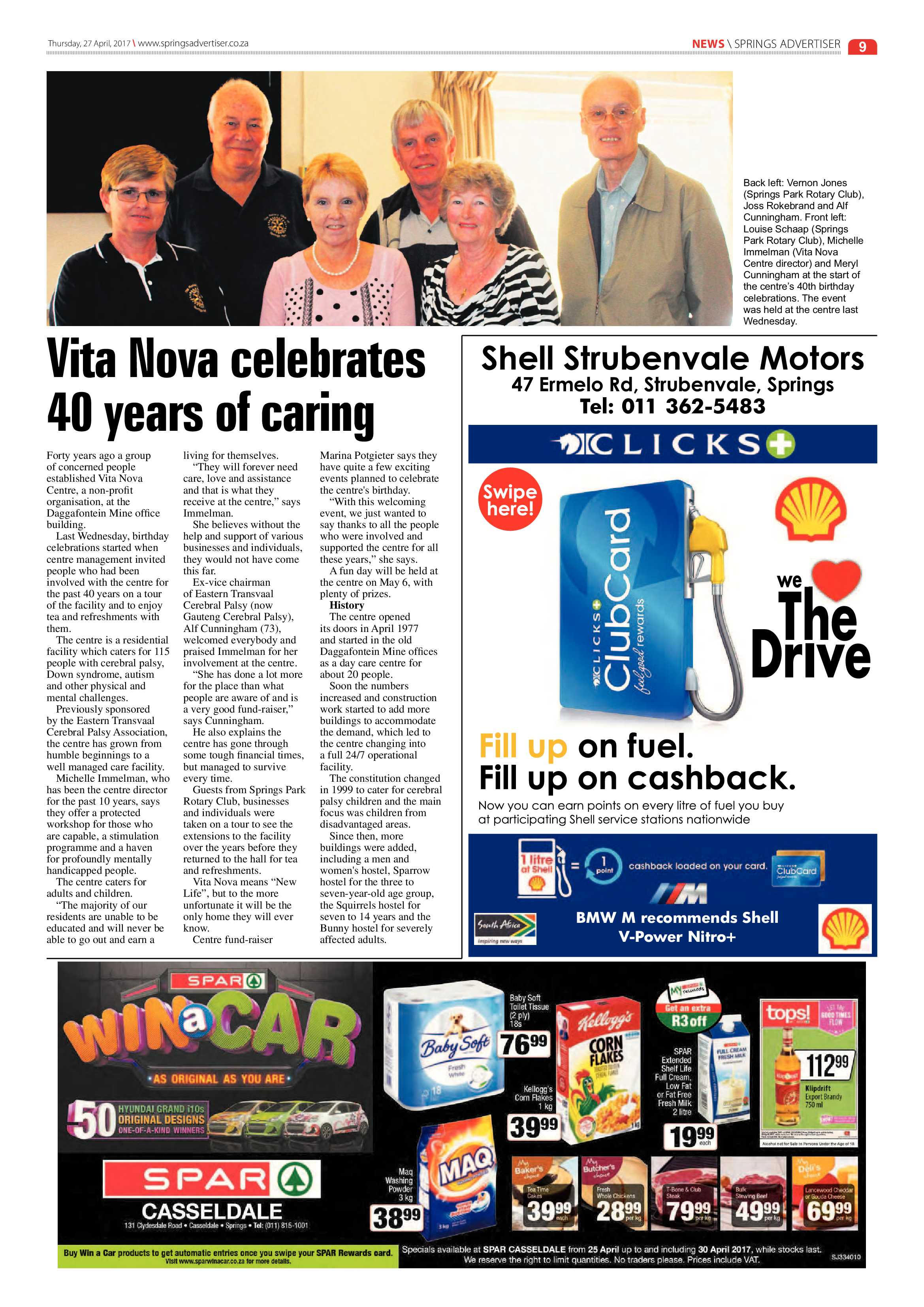 Springs Advertiser 27 April 2017 page 9