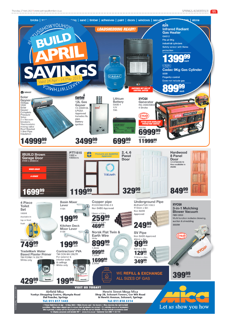 Springs Advertiser 27 April 2023 page 13