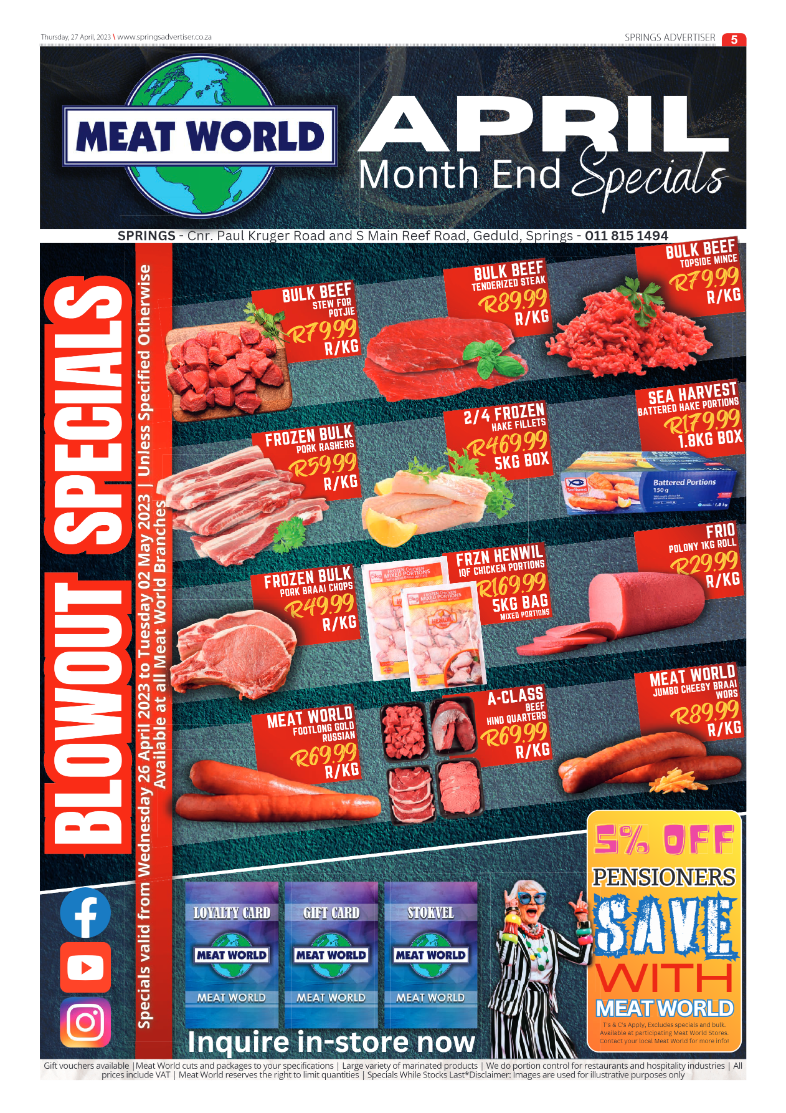 Springs Advertiser 27 April 2023 page 7