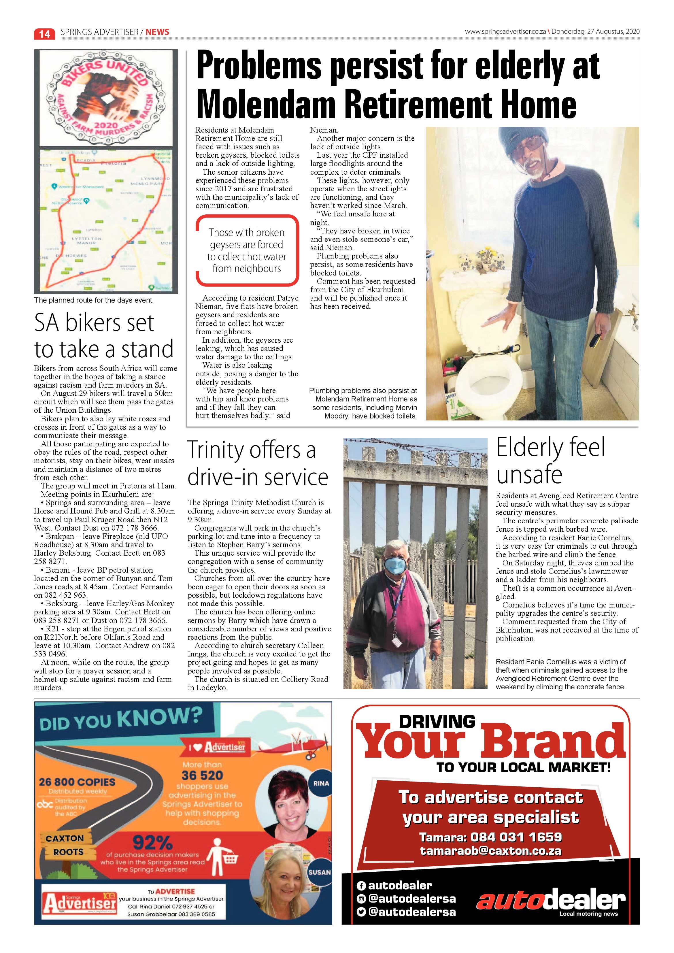 Springs Advertiser 27 August 2020 page 14