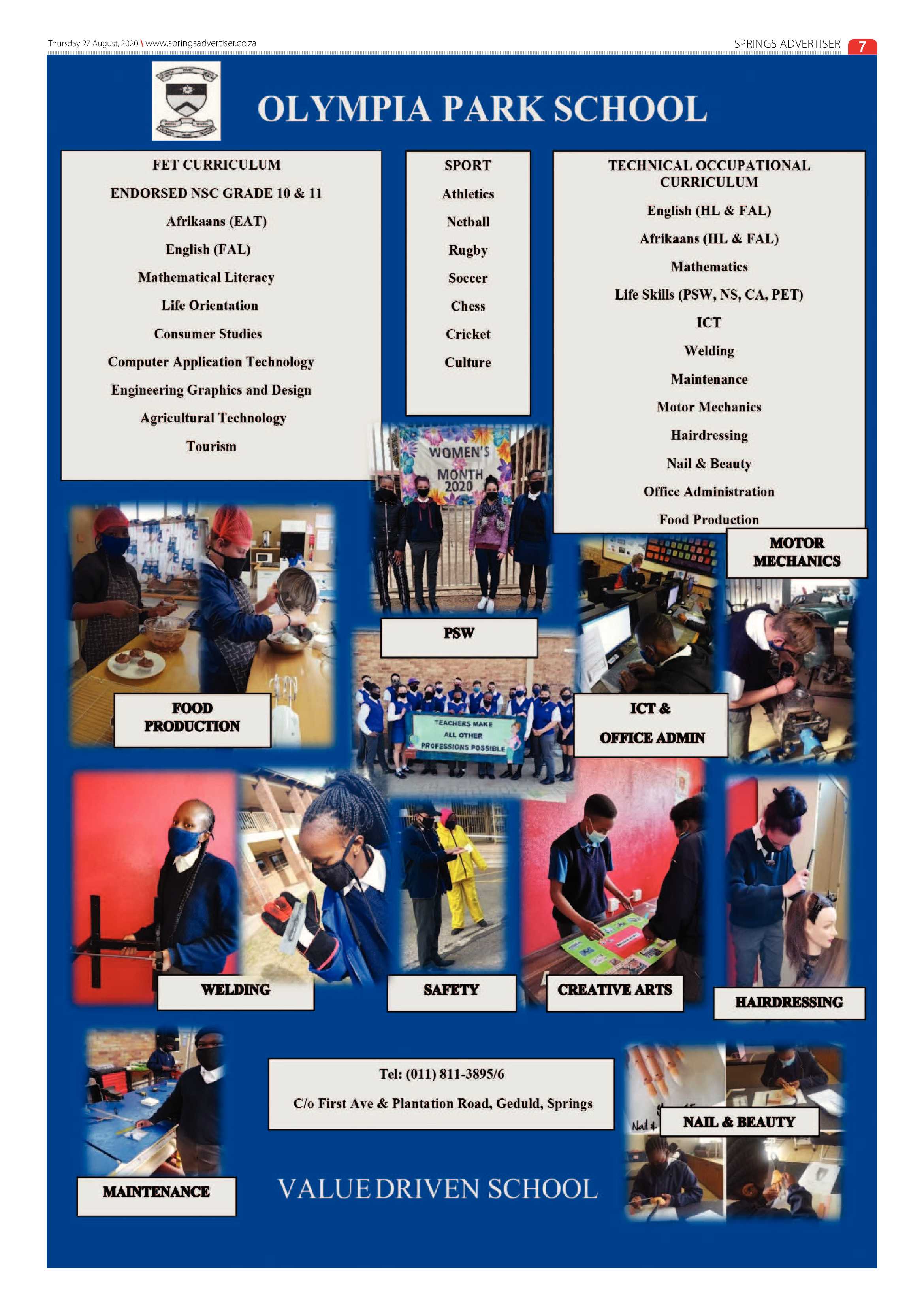 Springs Advertiser 27 August 2020 page 7
