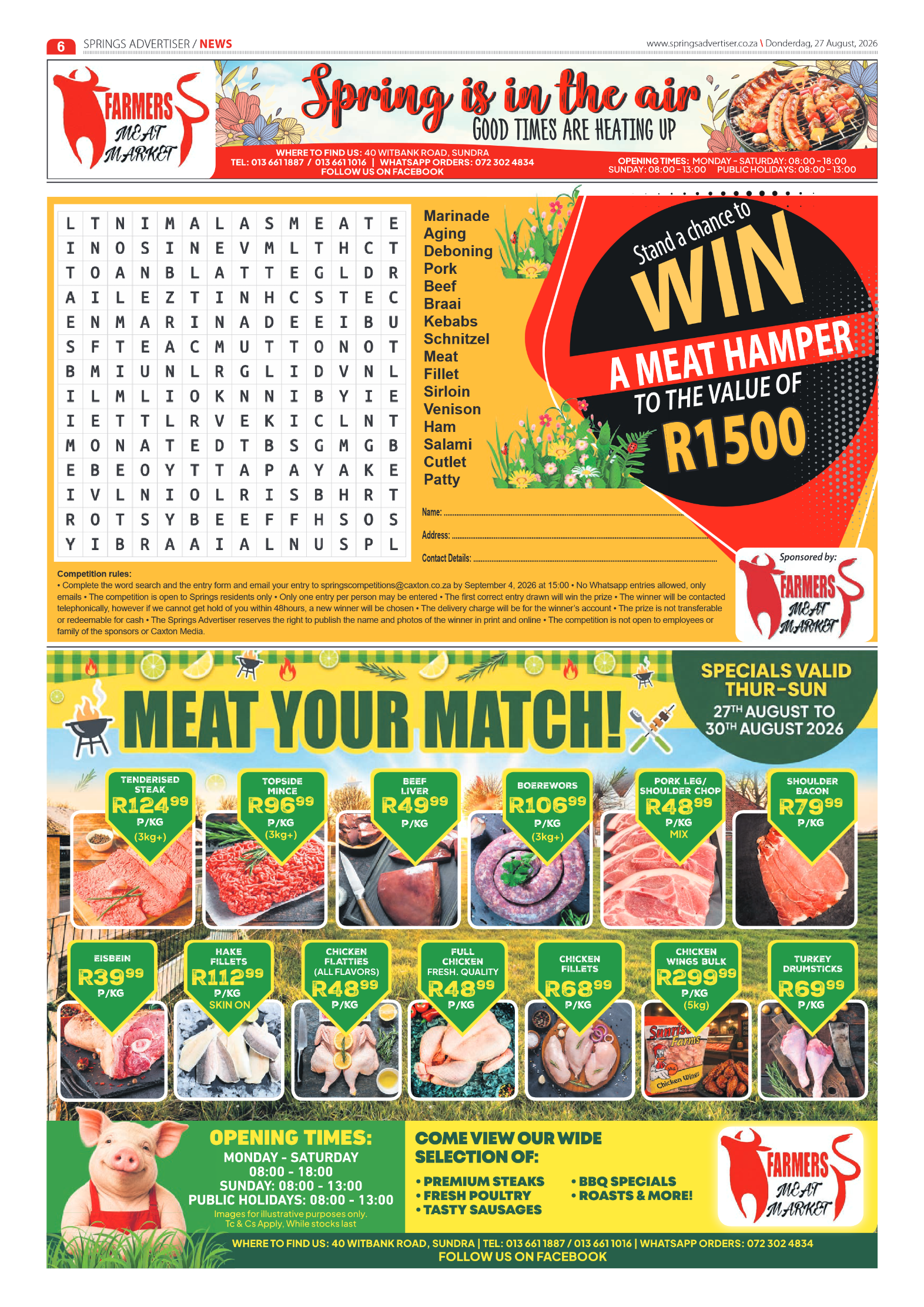 Springs Advertiser 27 August 2026 page 6
