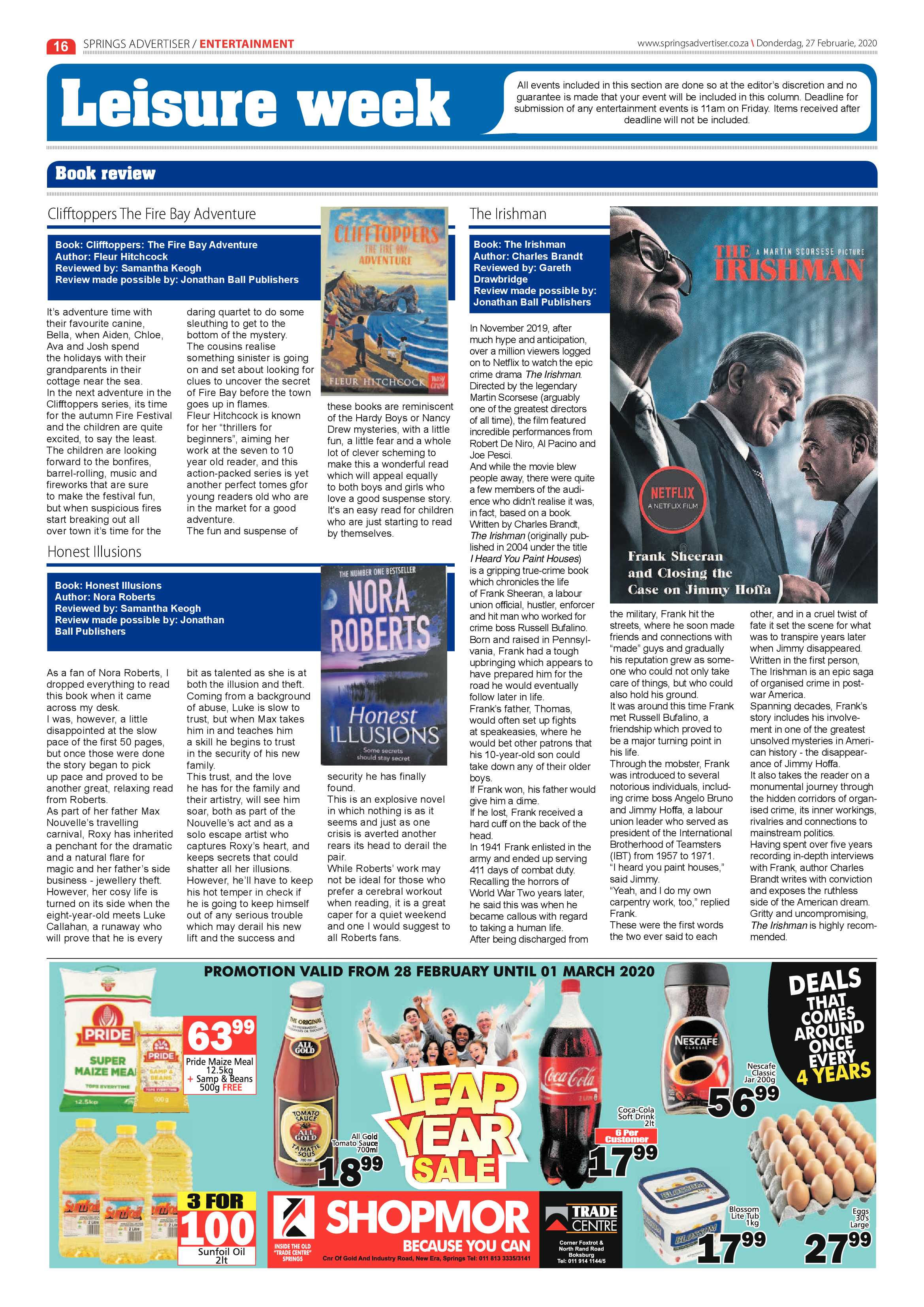 Springs Advertiser 27 February 2020 page 16