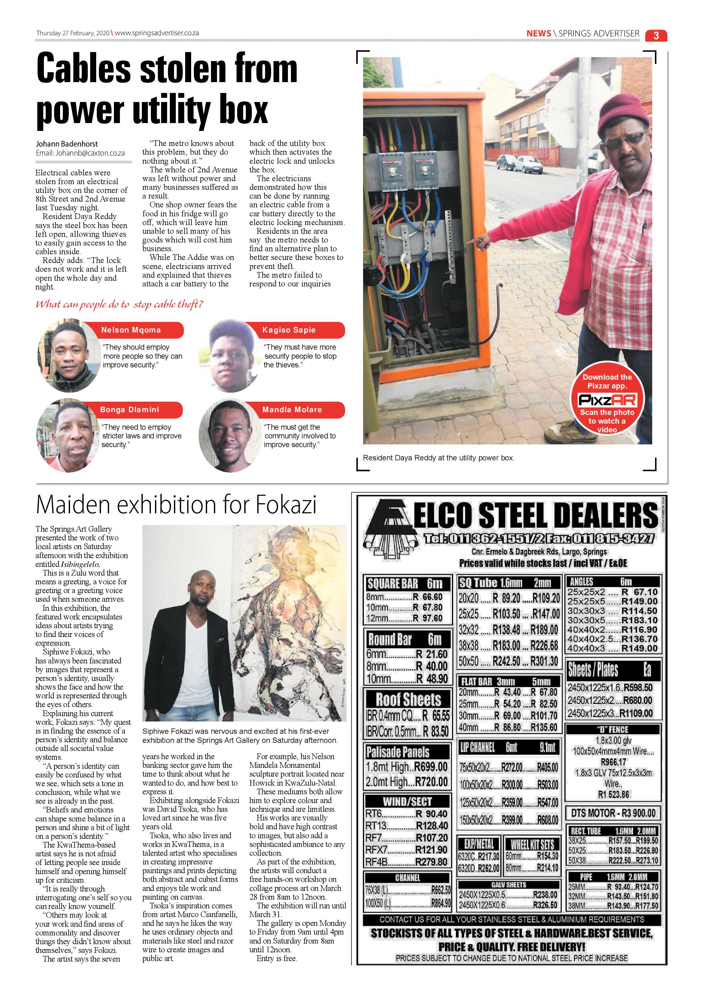 Springs Advertiser 27 February 2020 page 3