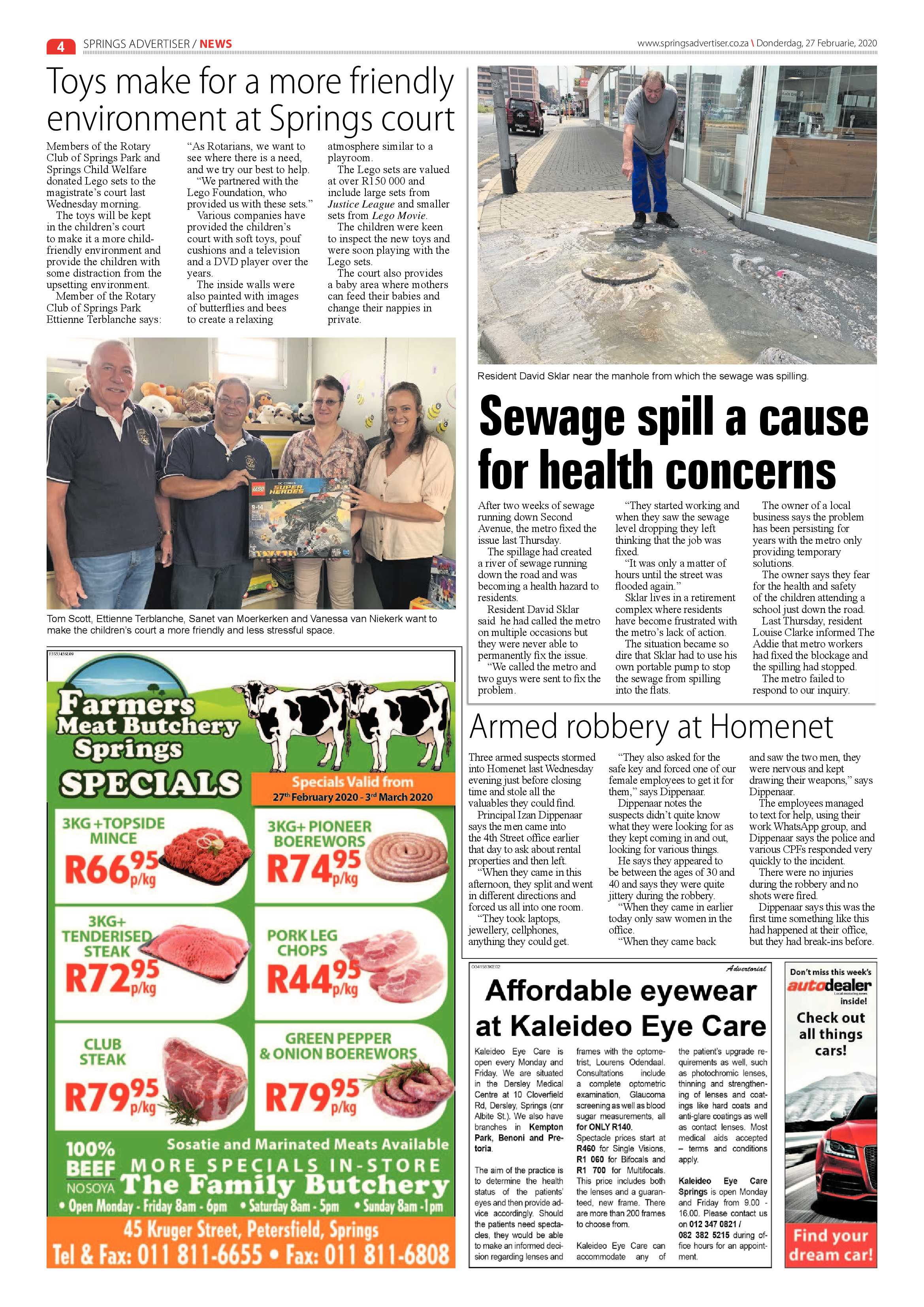 Springs Advertiser 27 February 2020 page 4