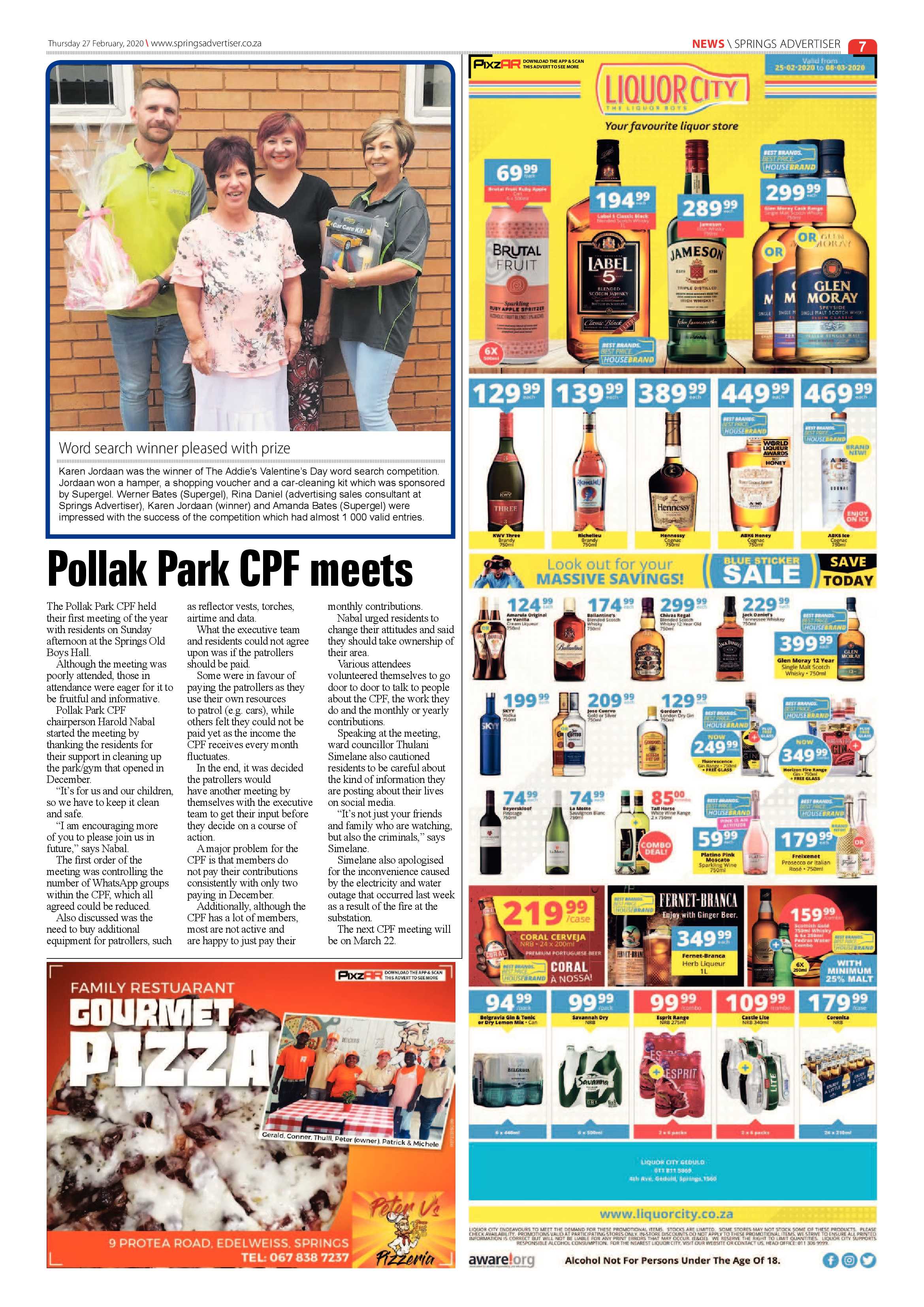 Springs Advertiser 27 February 2020 page 7