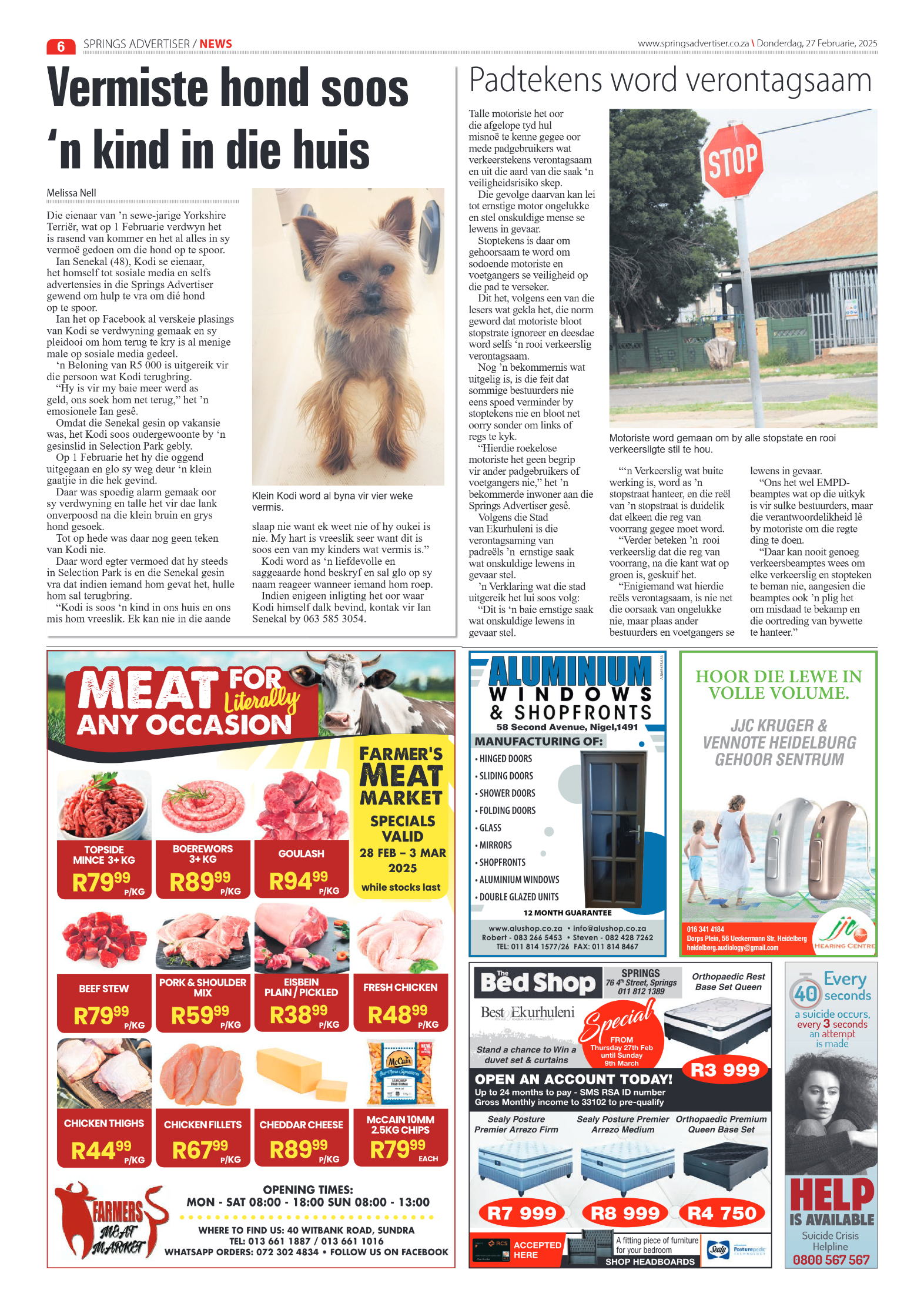 Springs Advertiser 27 February 2025 page 6