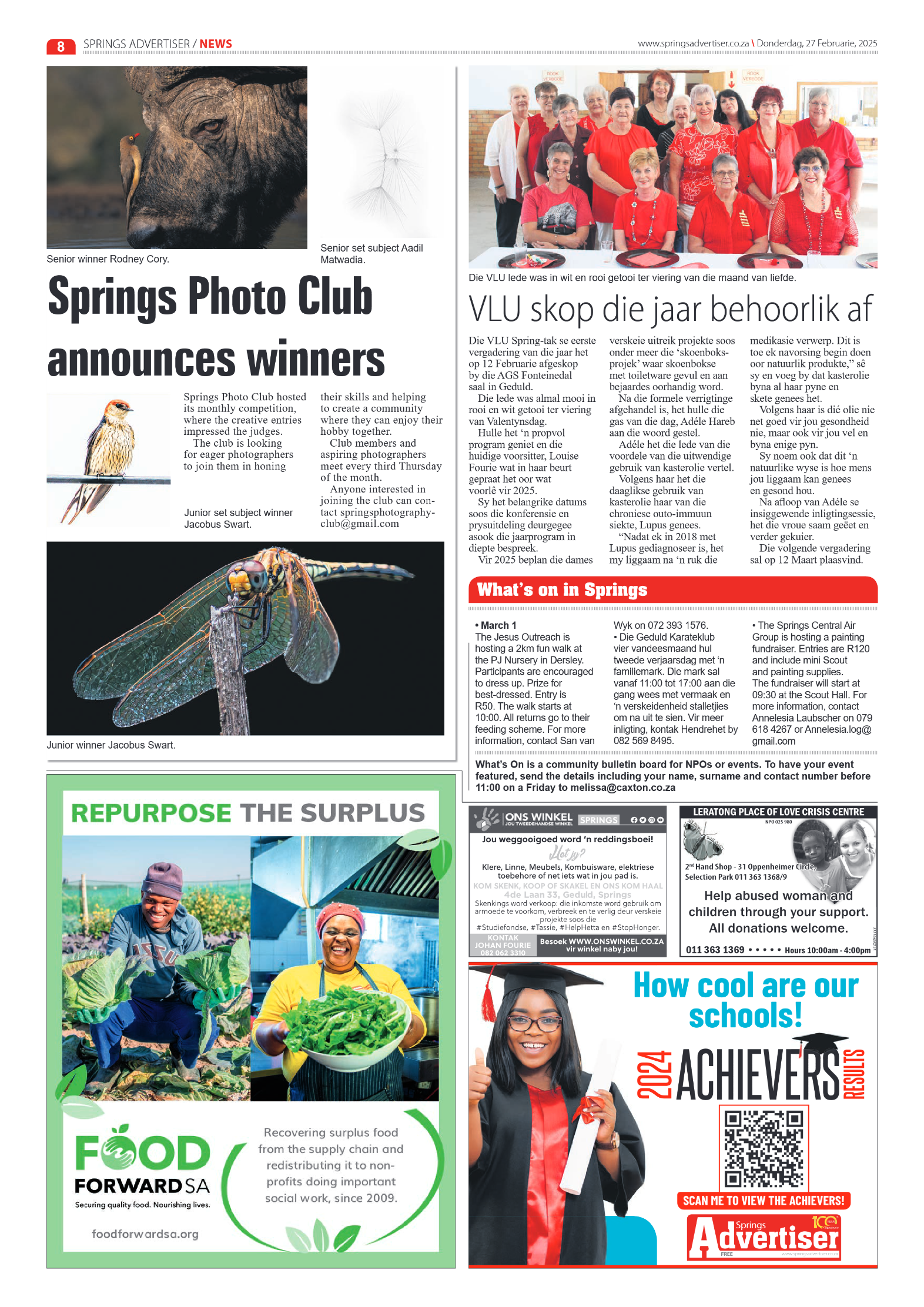 Springs Advertiser 27 February 2025 page 8