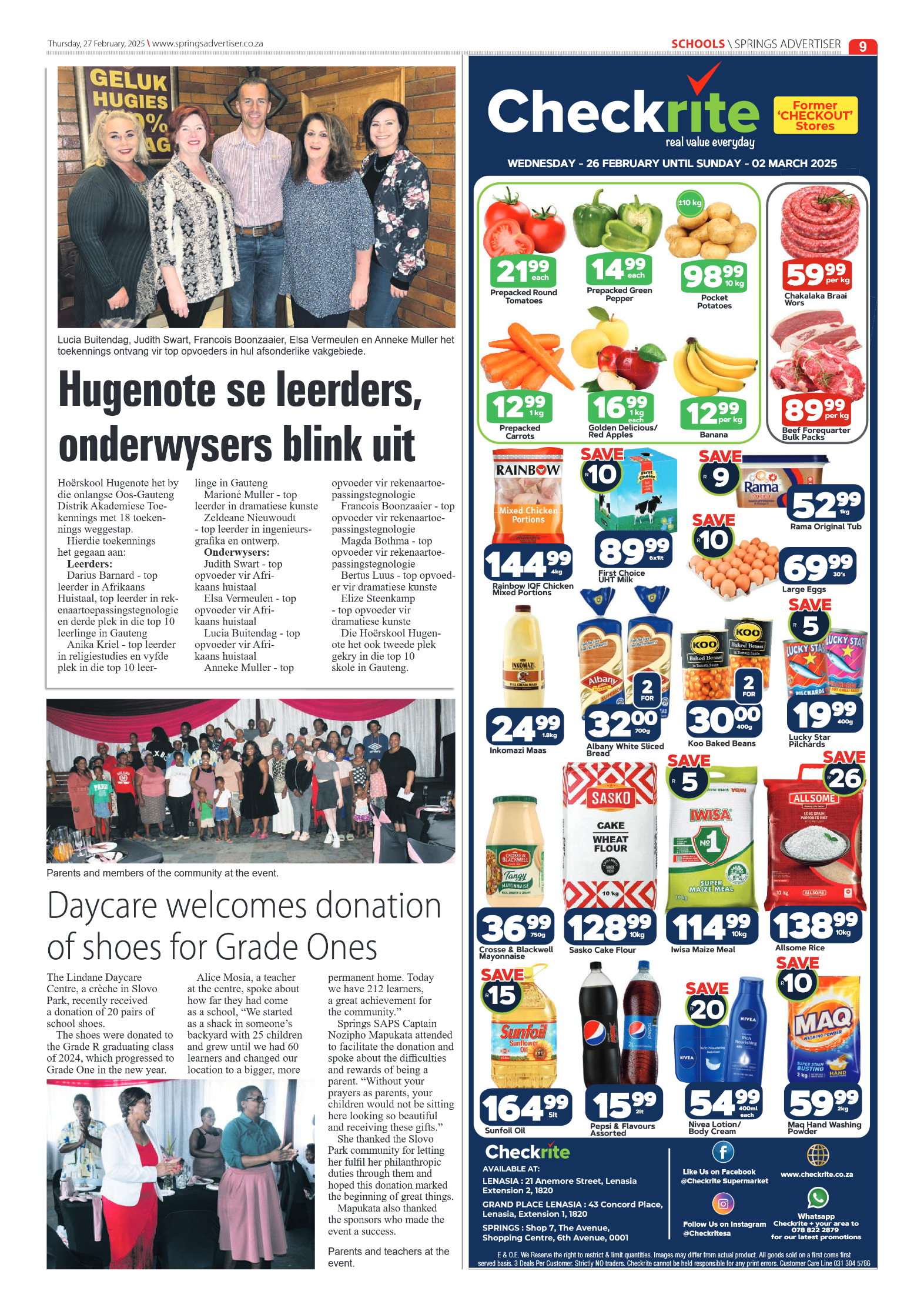 Springs Advertiser 27 February 2025 page 9