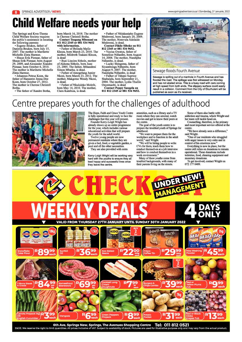 Springs Advertiser 27 January 2022 page 10