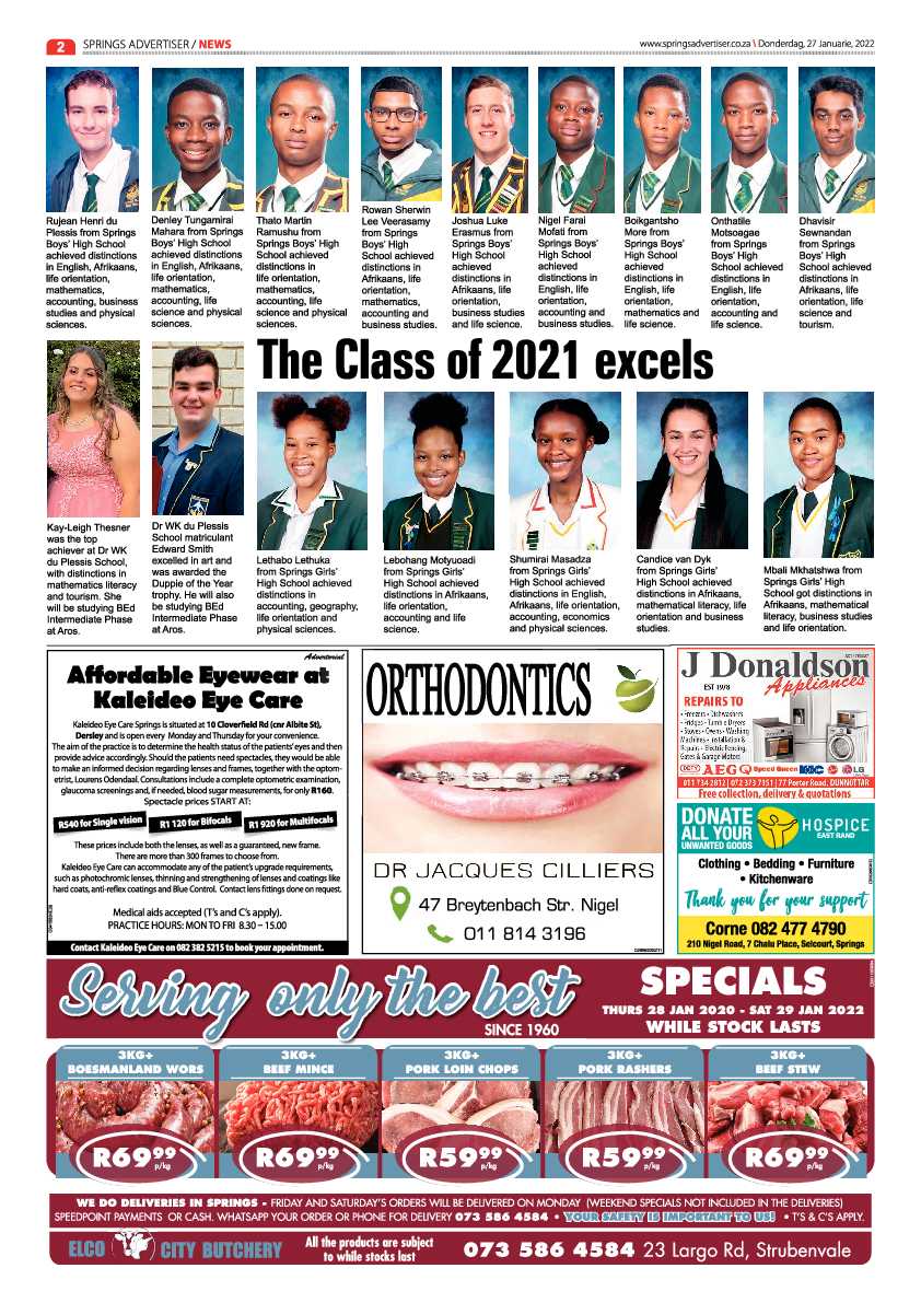 Springs Advertiser 27 January 2022 page 4