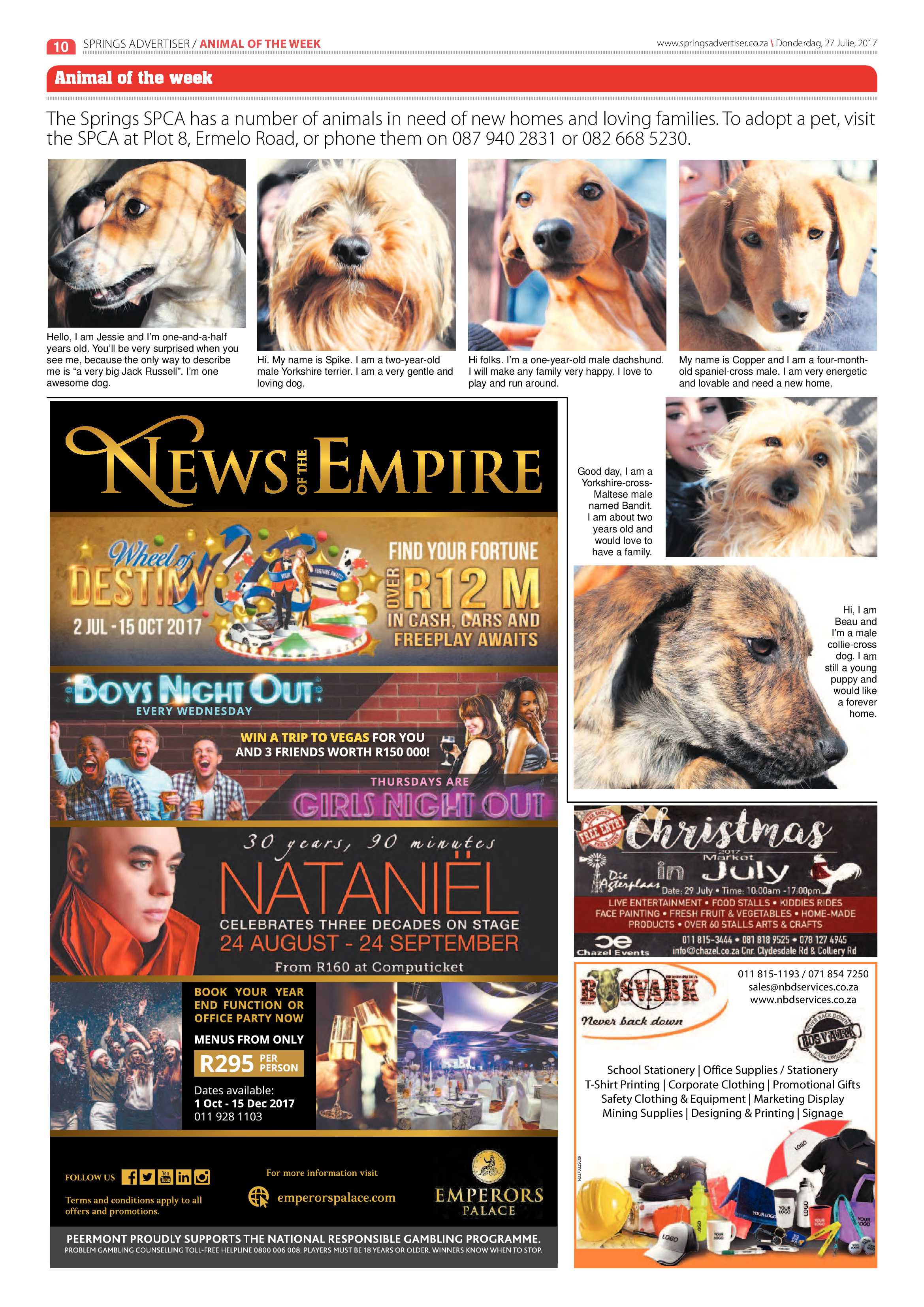 Springs Advertiser 27 July 2017 page 12