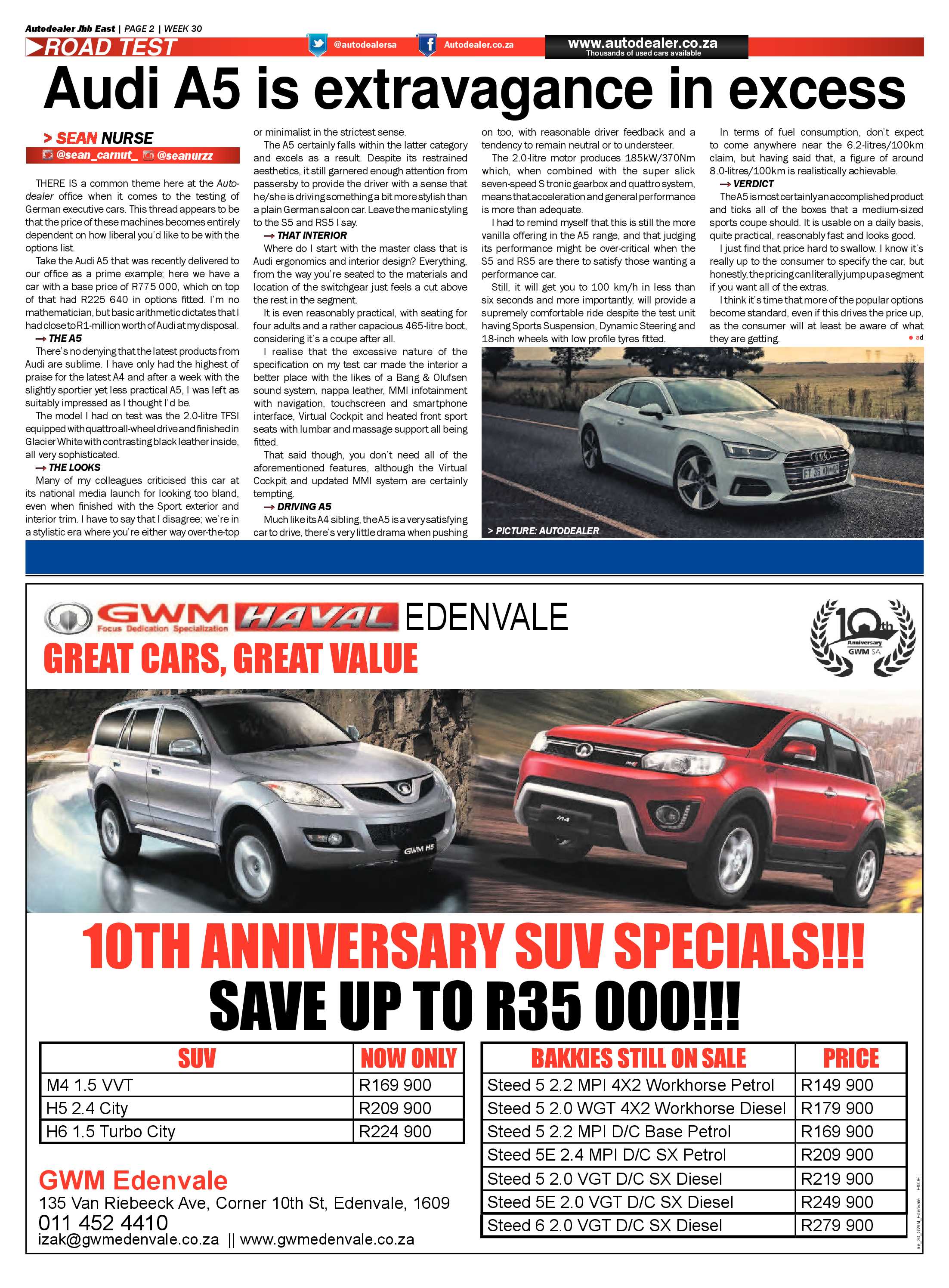 Springs Advertiser 27 July 2017 page 38