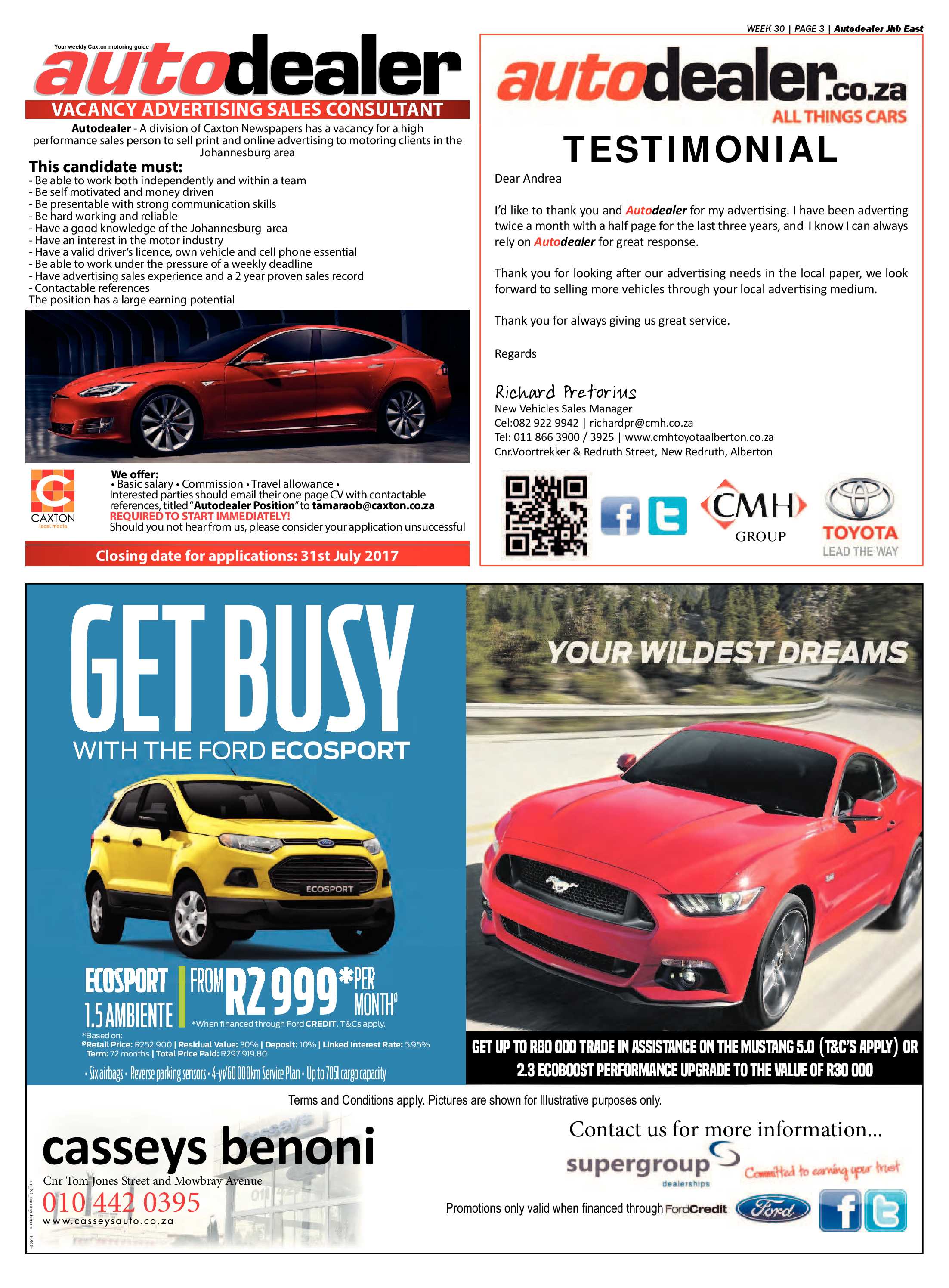 Springs Advertiser 27 July 2017 page 39