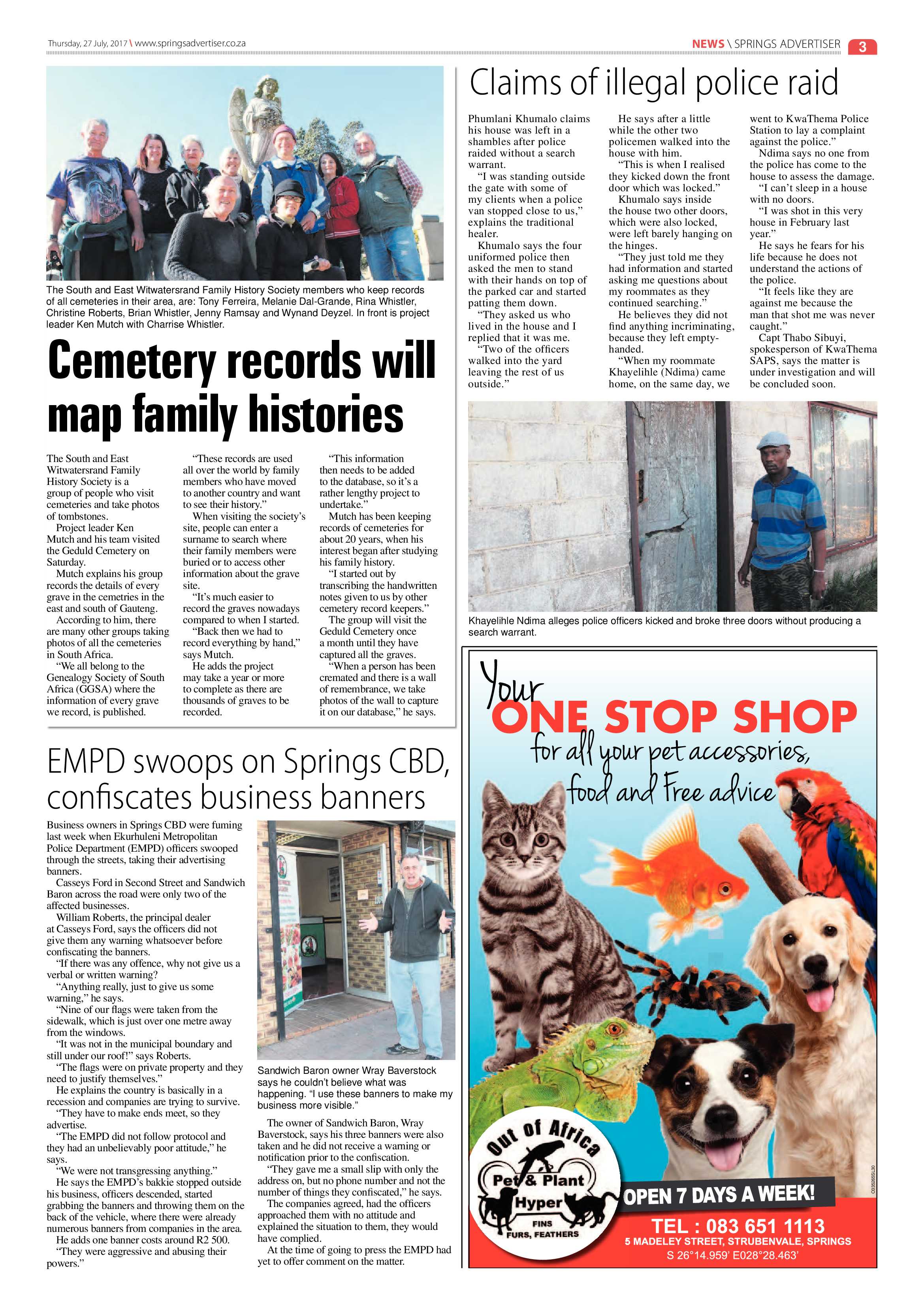 Springs Advertiser 27 July 2017 page 5