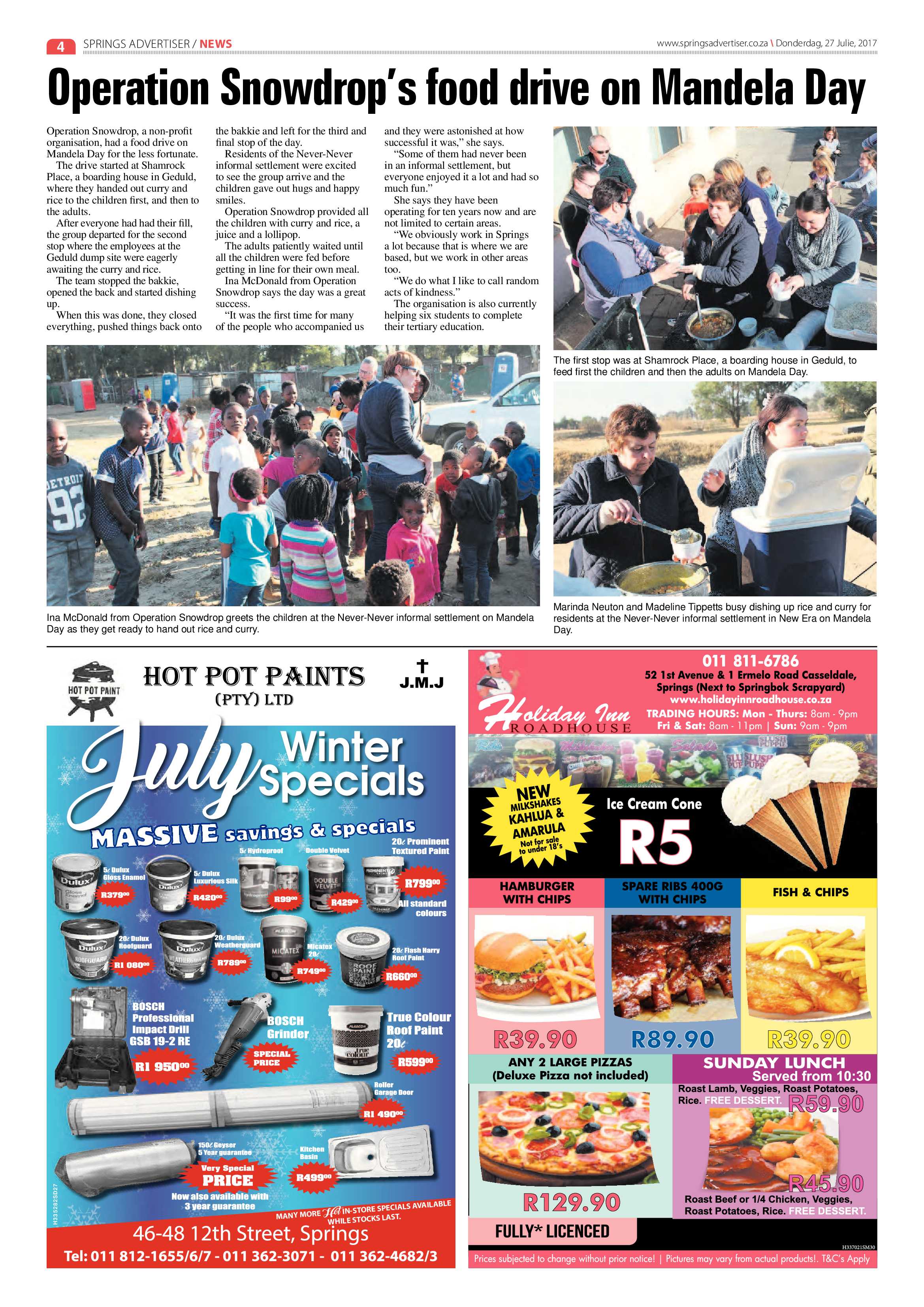 Springs Advertiser 27 July 2017 page 6