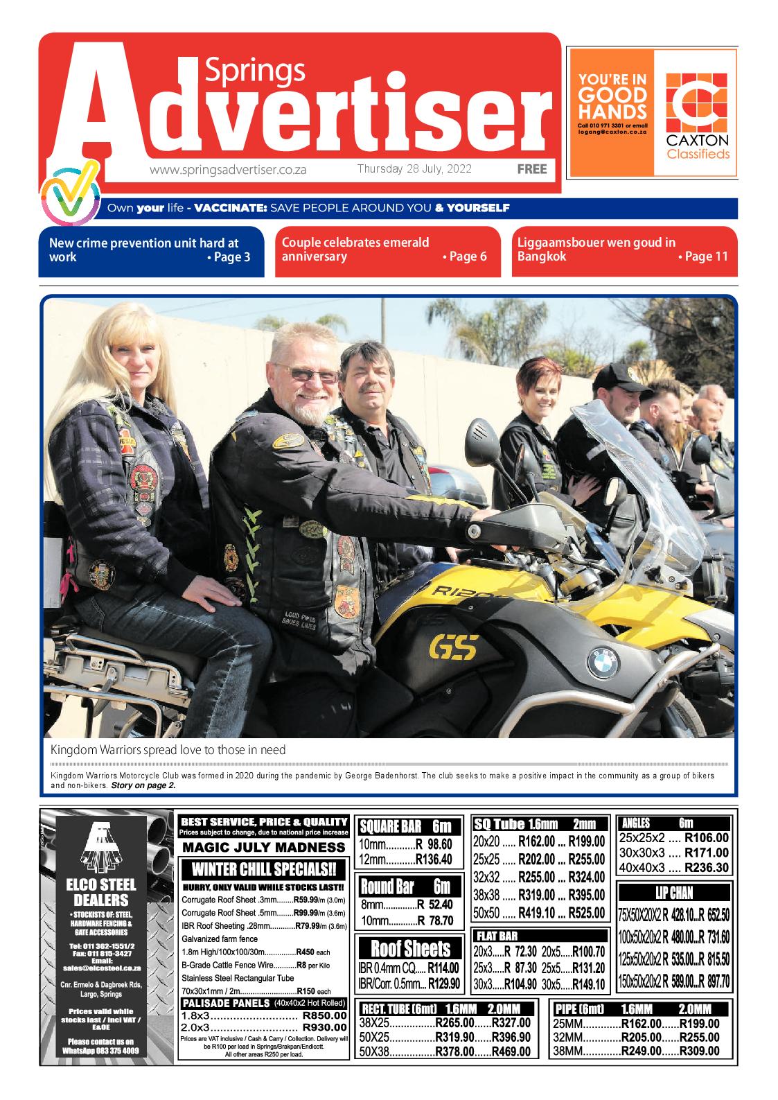 Springs Advertiser 27 July 2022 page 3