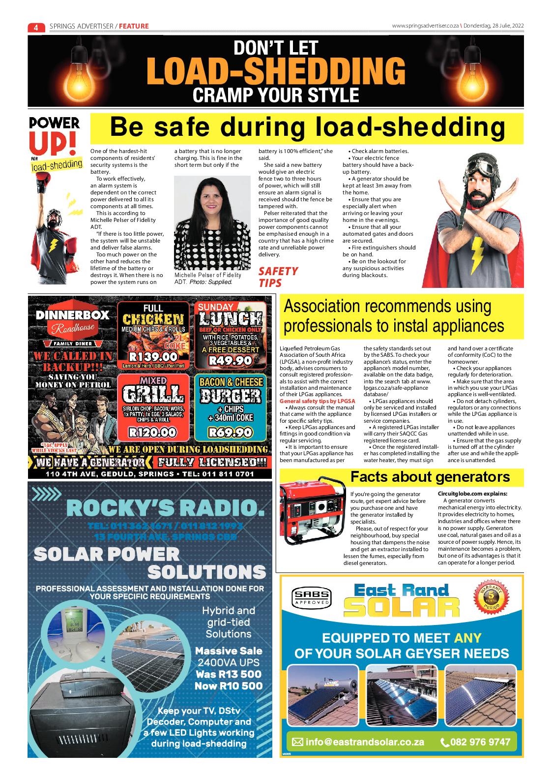 Springs Advertiser 27 July 2022 page 6