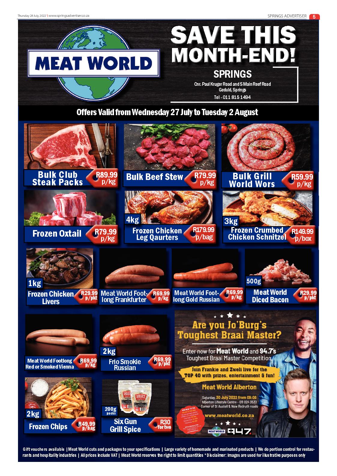 Springs Advertiser 27 July 2022 page 7