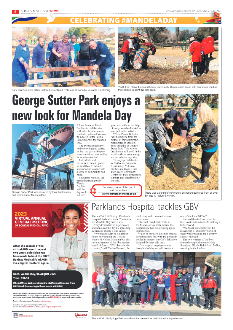 Springs Advertiser 27 July 2023 page 8