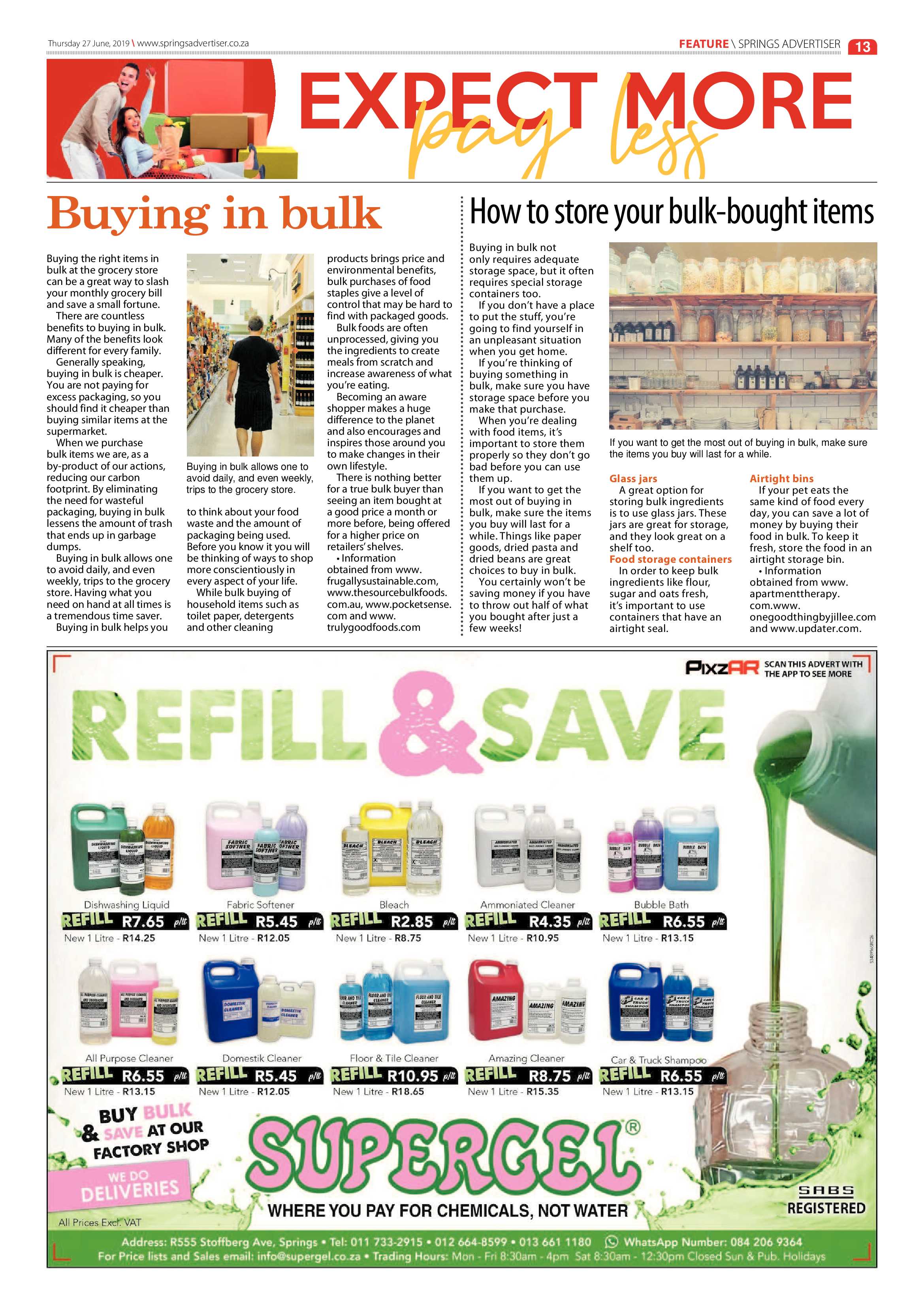 Springs Advertiser 27 June 2019 page 13