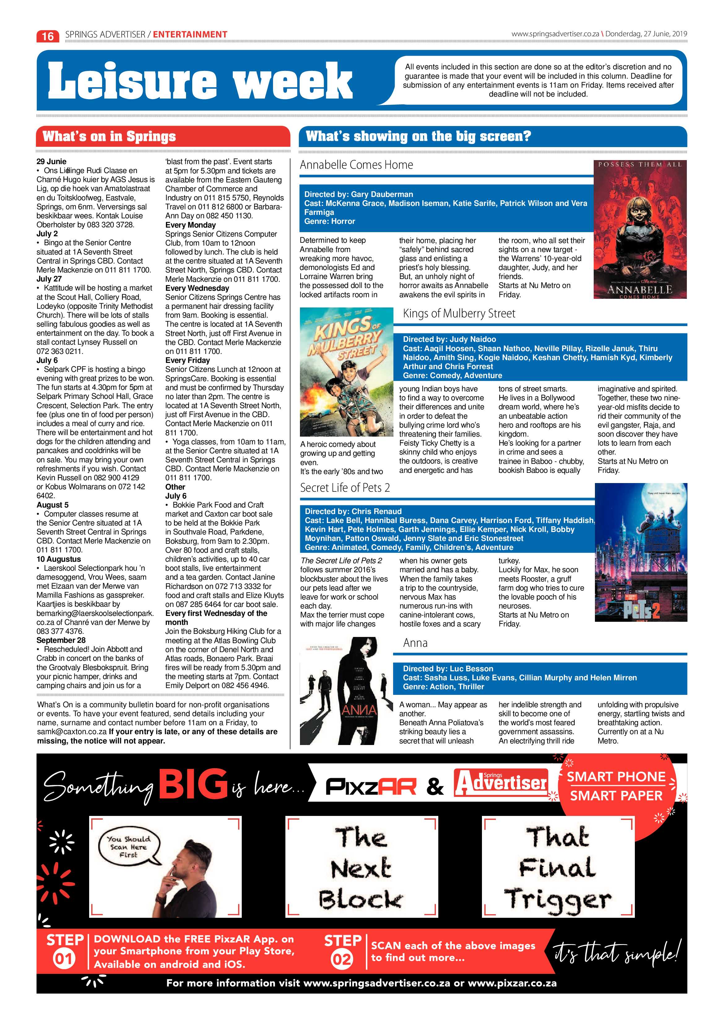 Springs Advertiser 27 June 2019 page 16