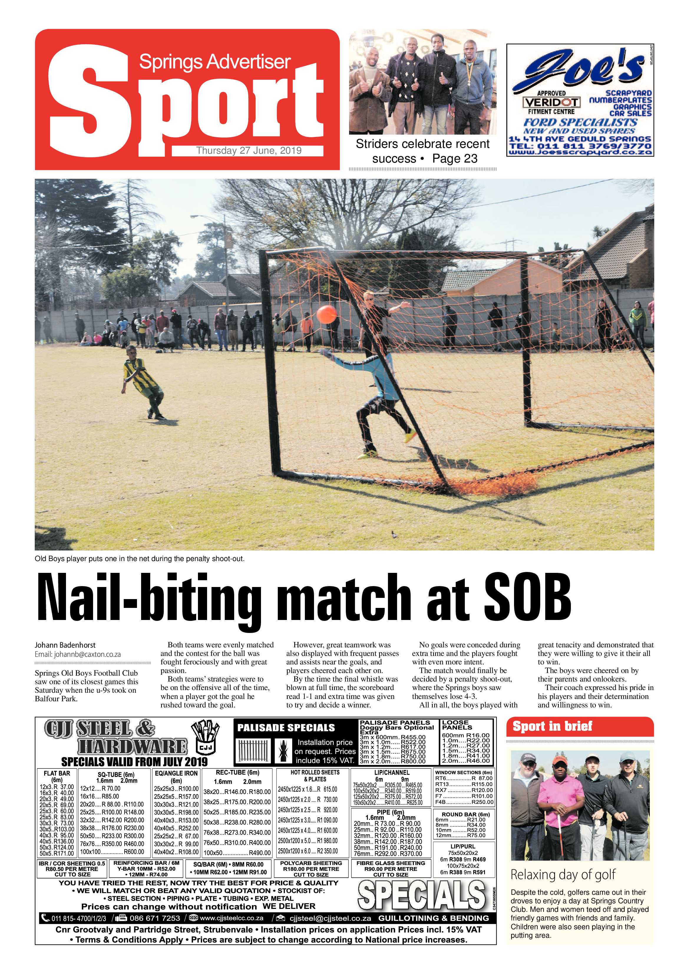 Springs Advertiser 27 June 2019 page 24