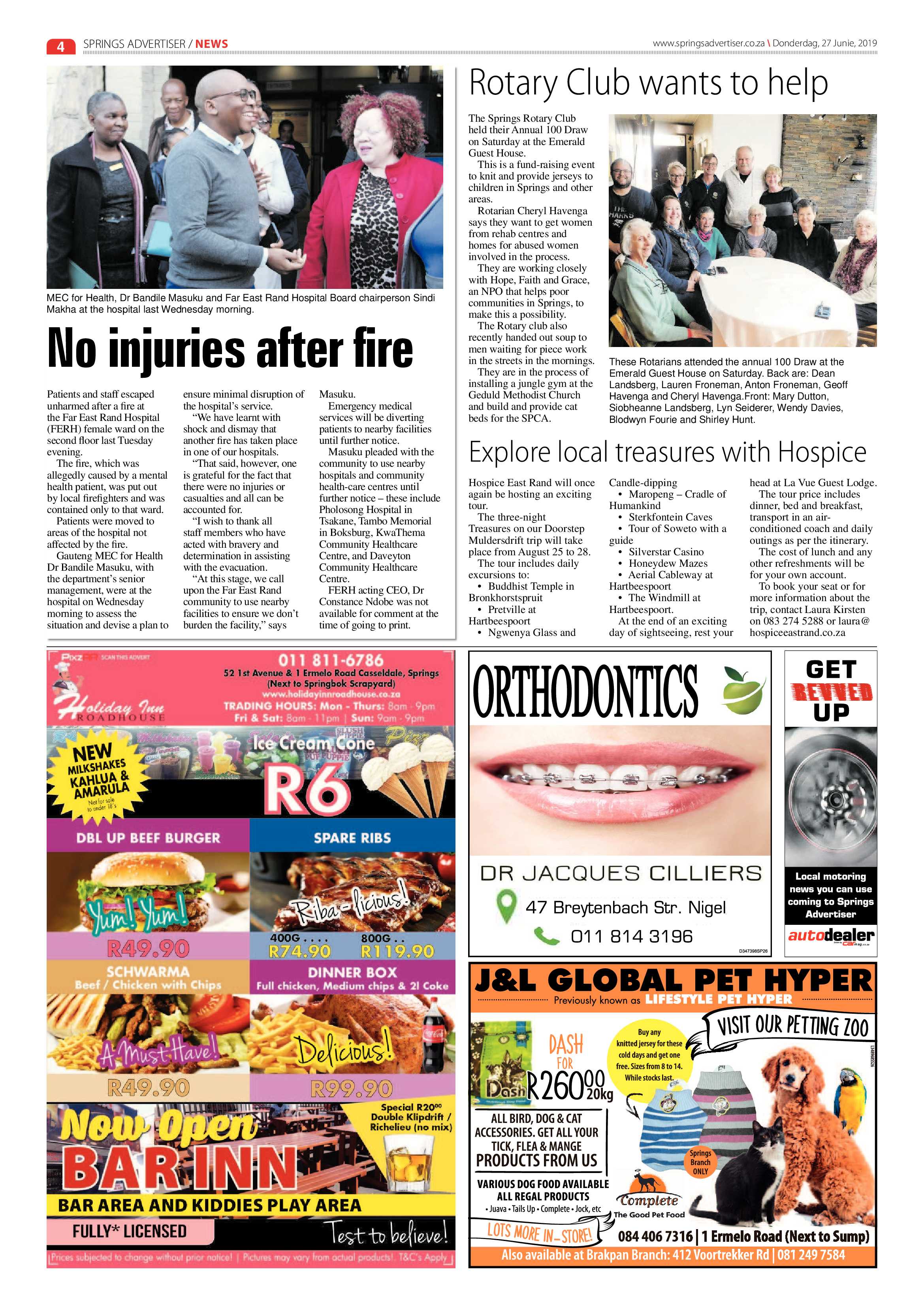 Springs Advertiser 27 June 2019 page 4