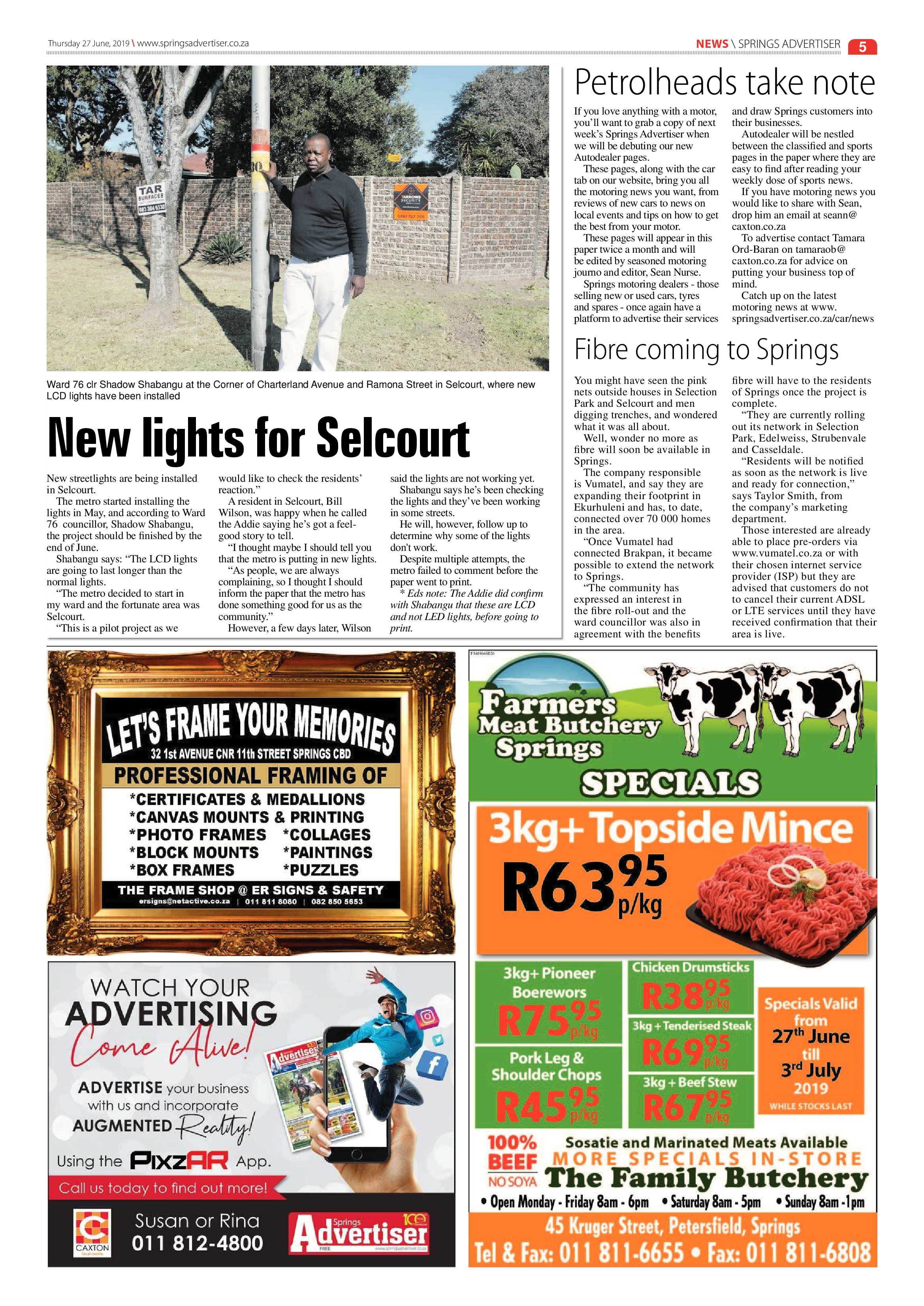 Springs Advertiser 27 June 2019 page 5