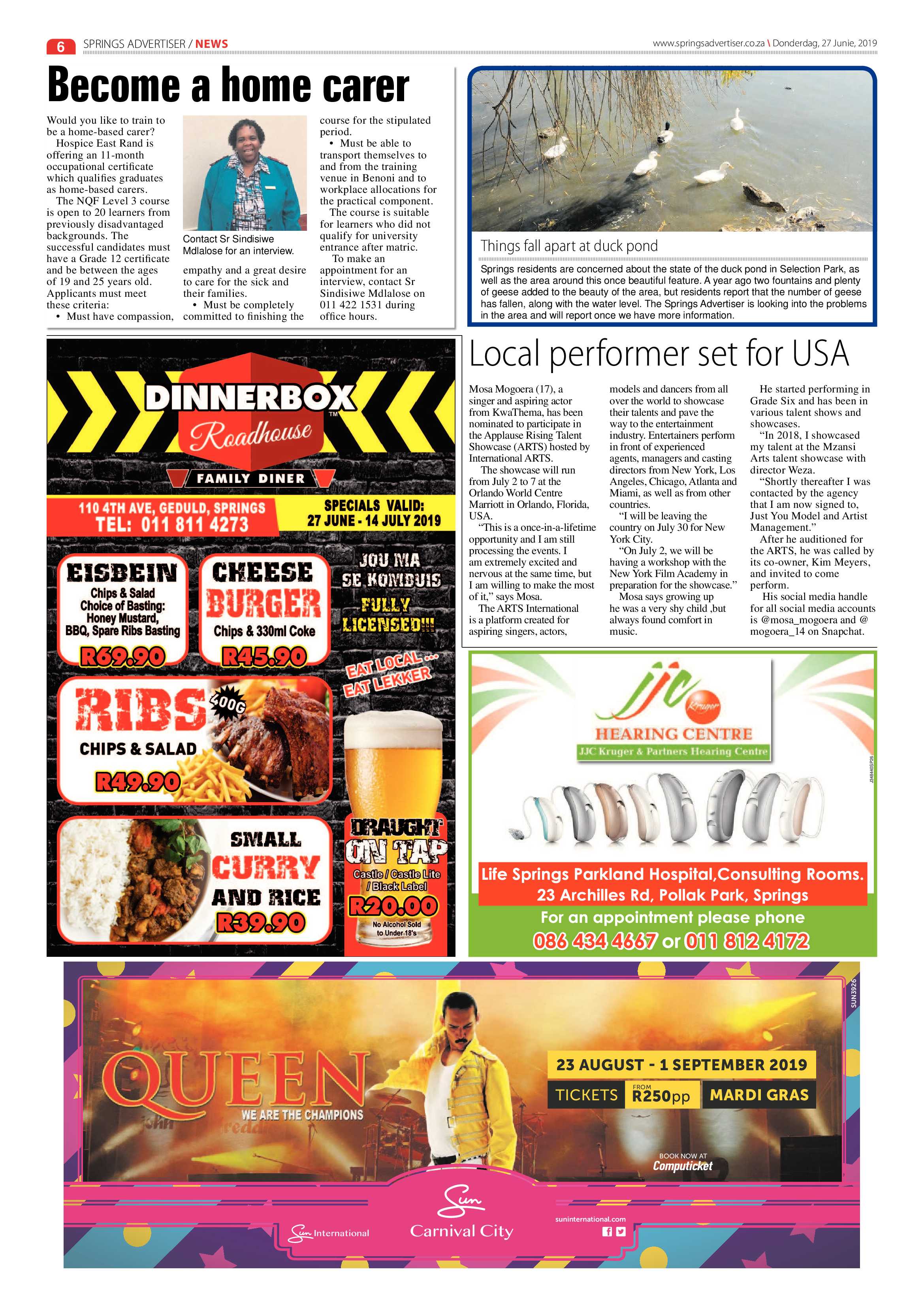 Springs Advertiser 27 June 2019 page 6