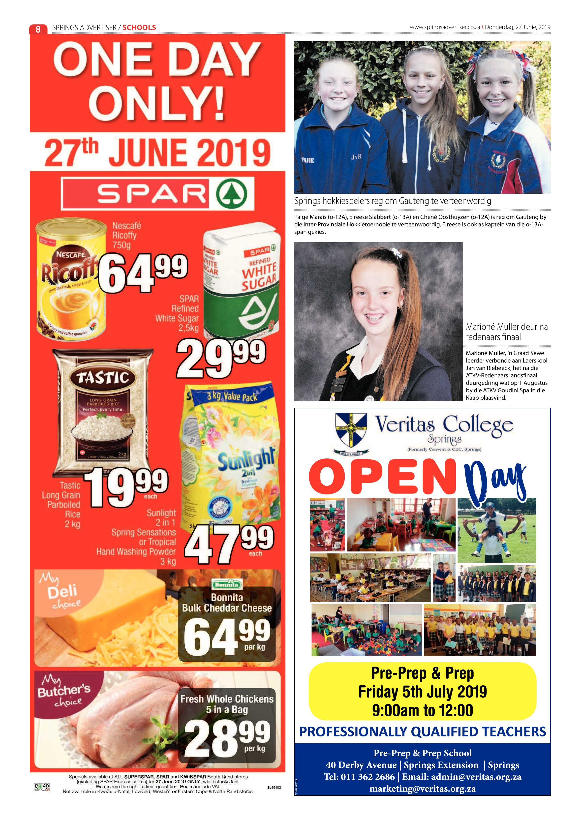 Springs Advertiser 27 June 2019 page 8